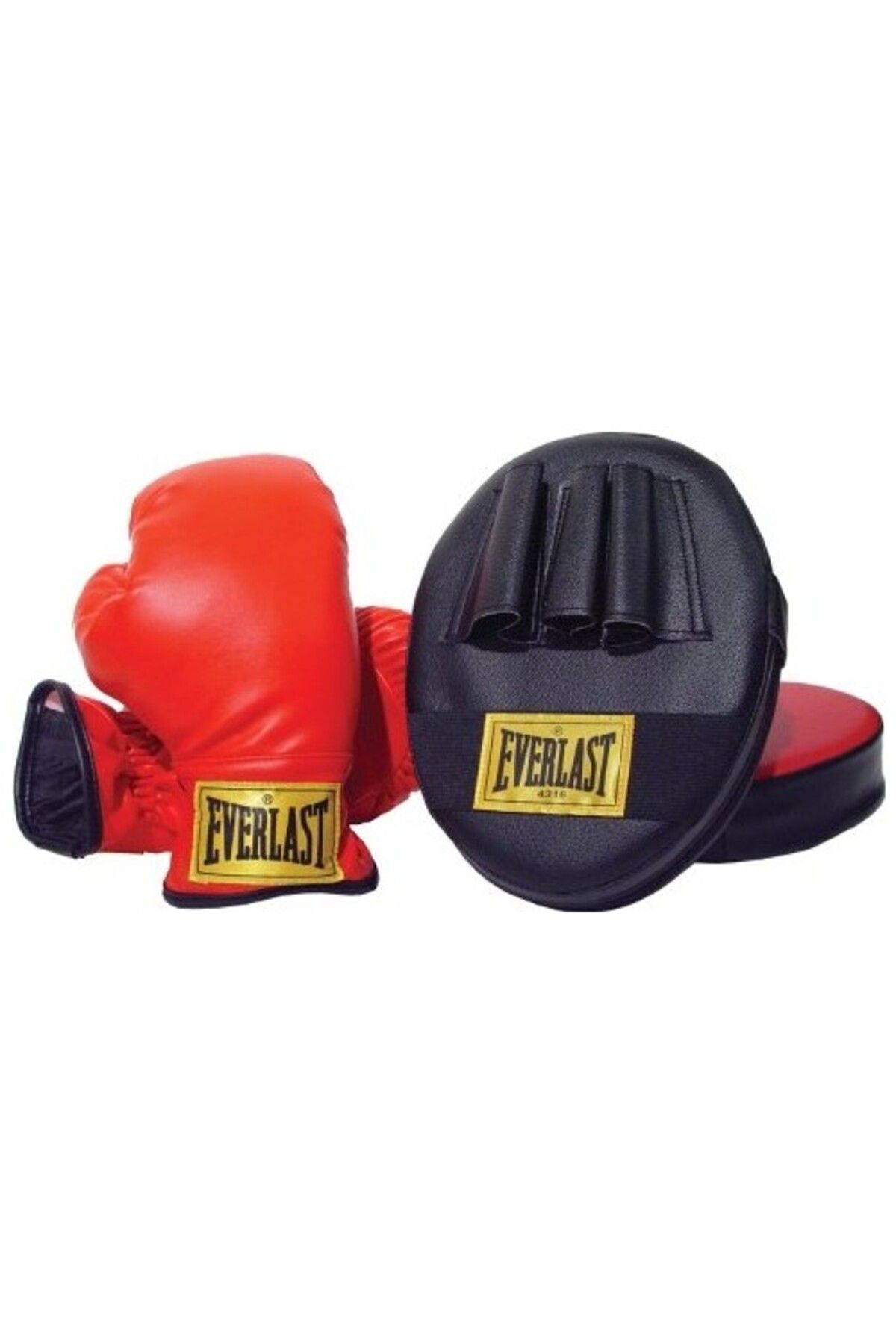 دستکش وزنه برداری قرمز مجموعه دست و Family EVL3015 Everlast