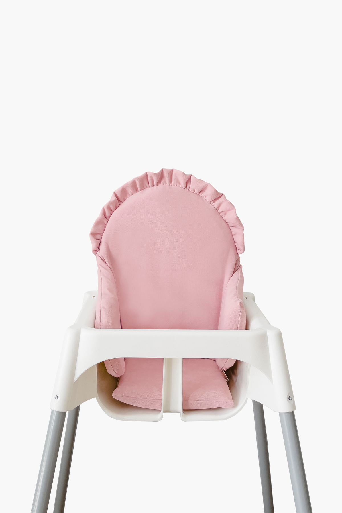 Piamom Fırfırlı Pembe Mama Sandalyesi Minderi Vintage, Iskandinav, Bohem