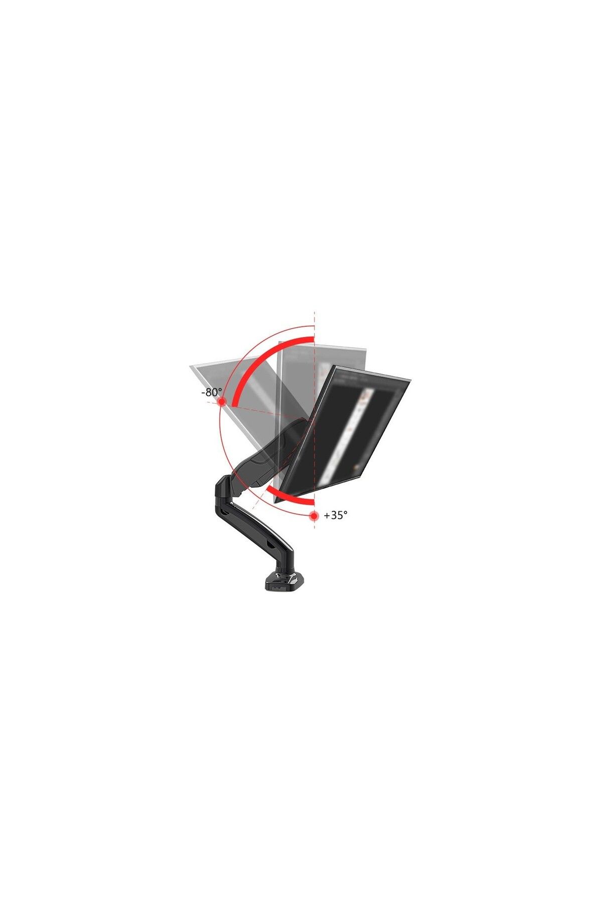 sommeow-Kaloc Klc-ds90 17"-32" Monitor Holder - Arm Stand 3
