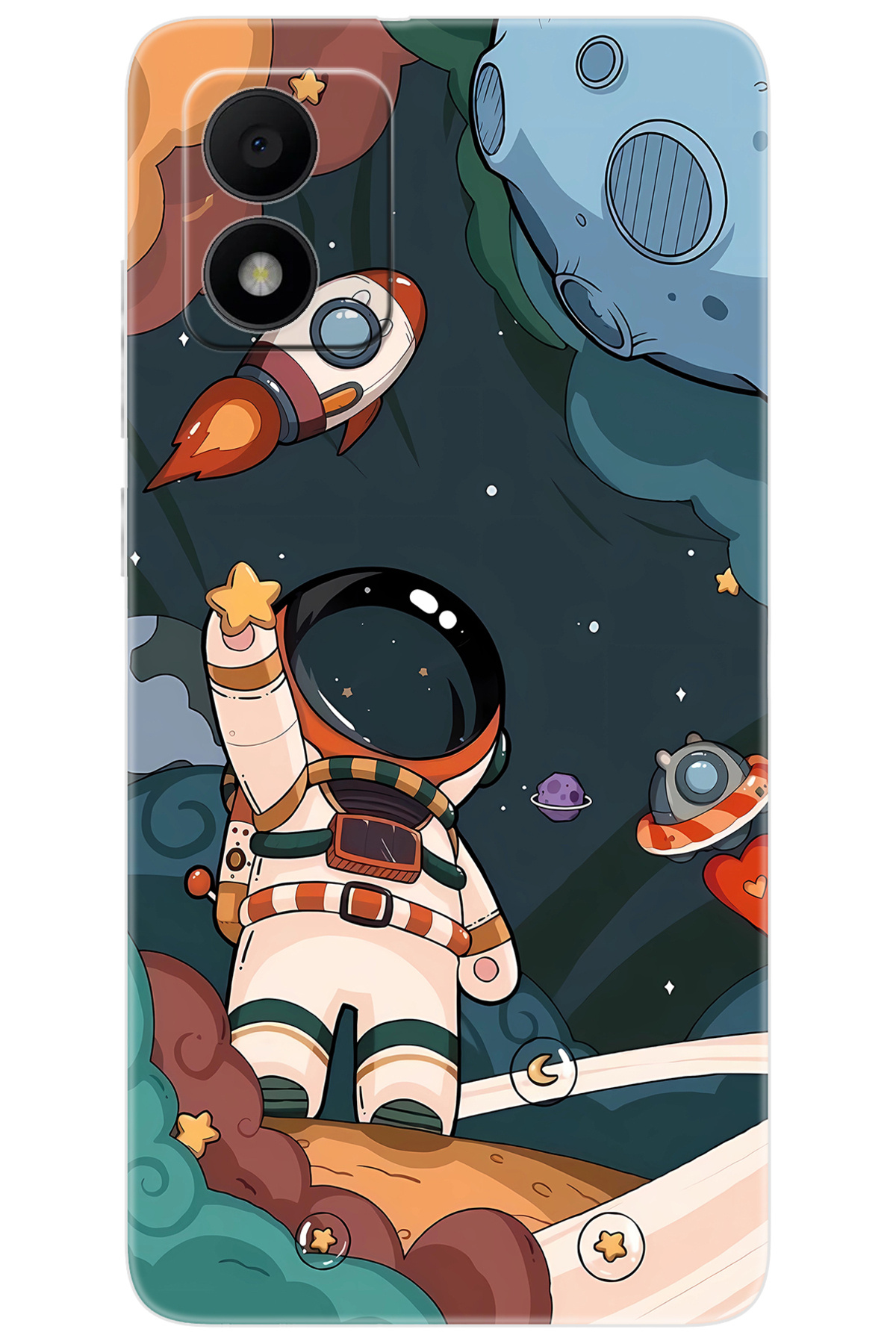 303 (5131G) Compatible Sheath Pattern Printed Silicone Astronaut NGO:696 CP-yFfDzTZ