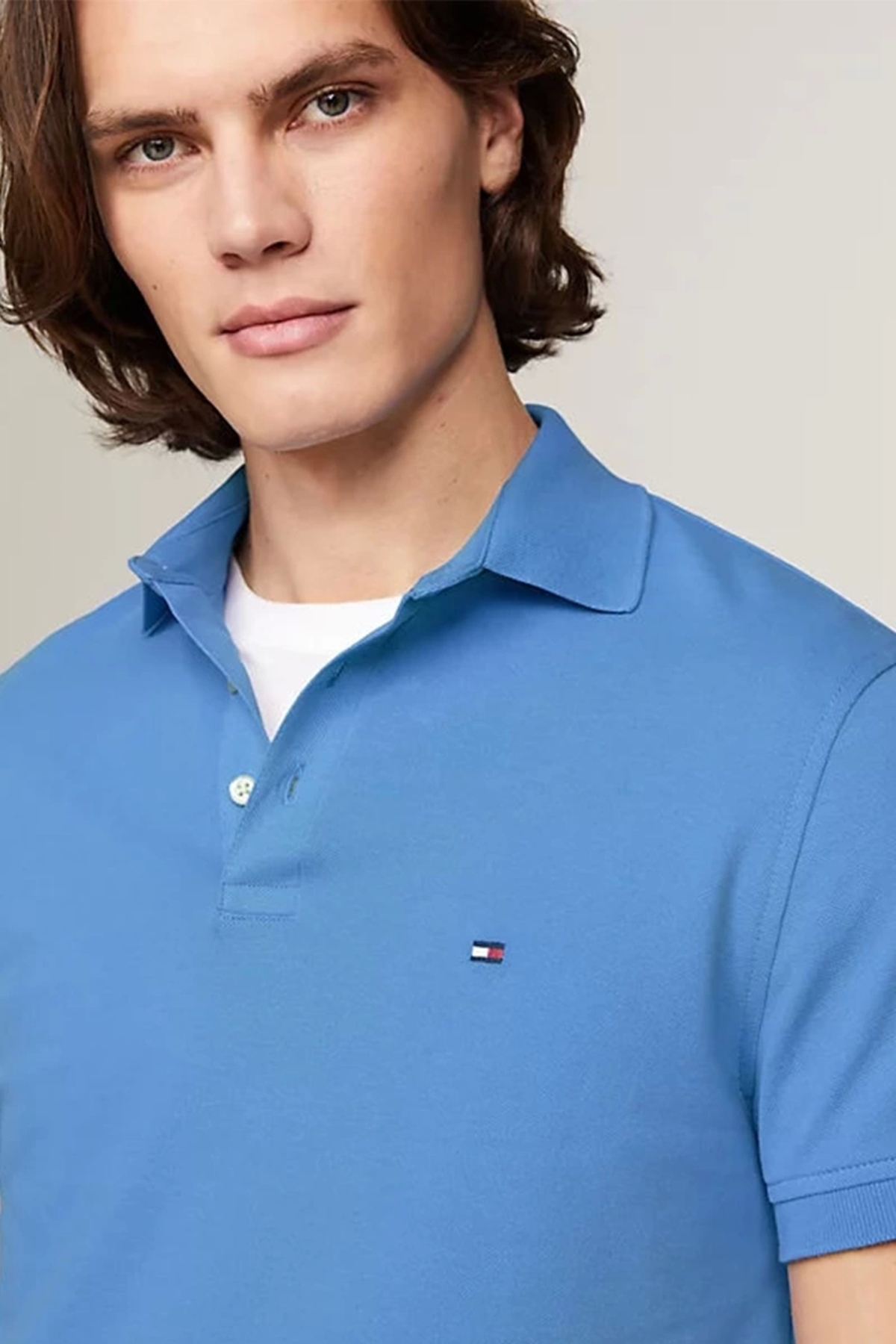 تیشرت مردانه مشکی تامی هیلفیگر | P38948S7289 اورجینال - تصویر 3