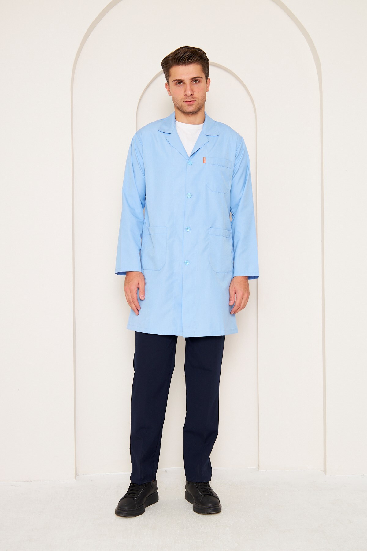 mervem Öğretmen Önlüğü Alpaka Bay Açık Mavi Fiyatı, Yorumları - Trendyol