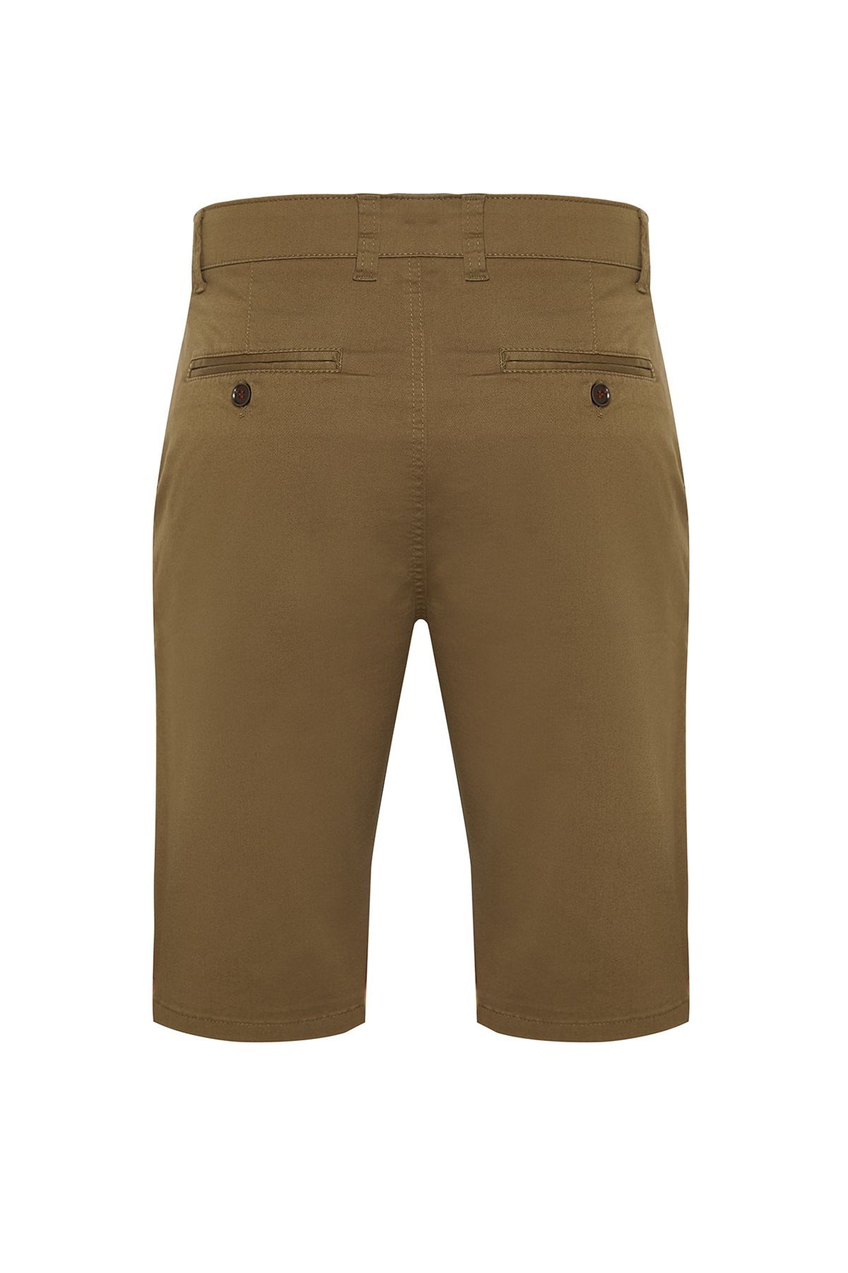 trendyol-man-mens-brown-plain-high-waist-shor