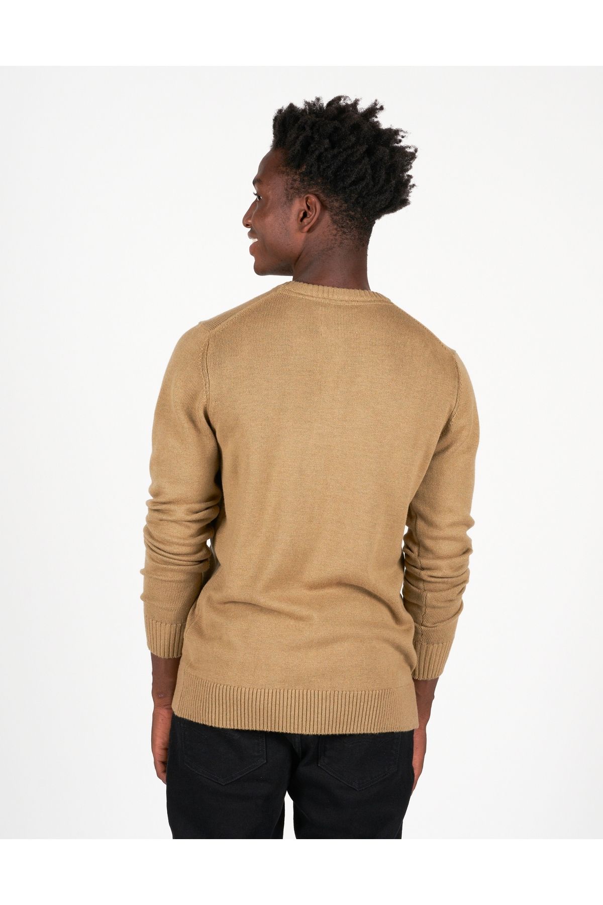 AMERICAN EAGLE-Khaki Men's Sweater U-1144-1742 4