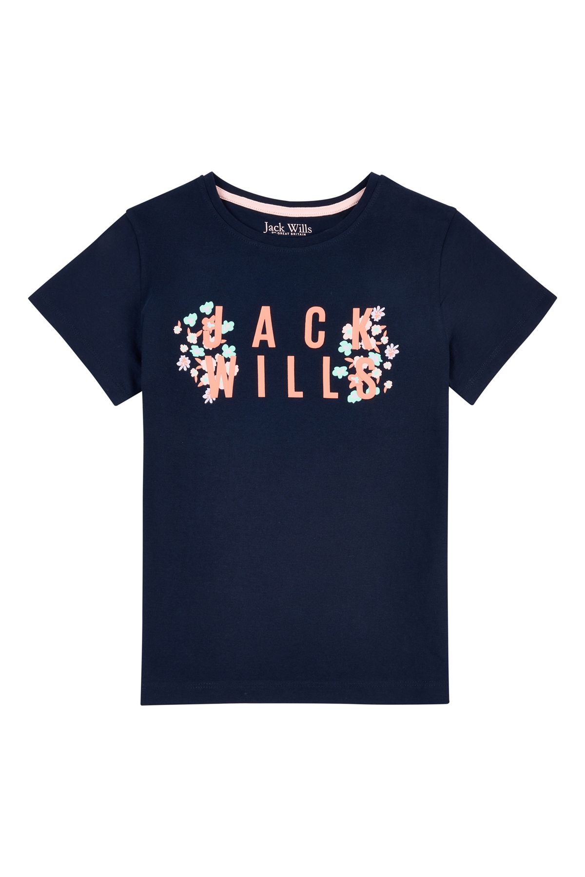 jack wills T Shirt Dark blue Regular fit Trendyol
