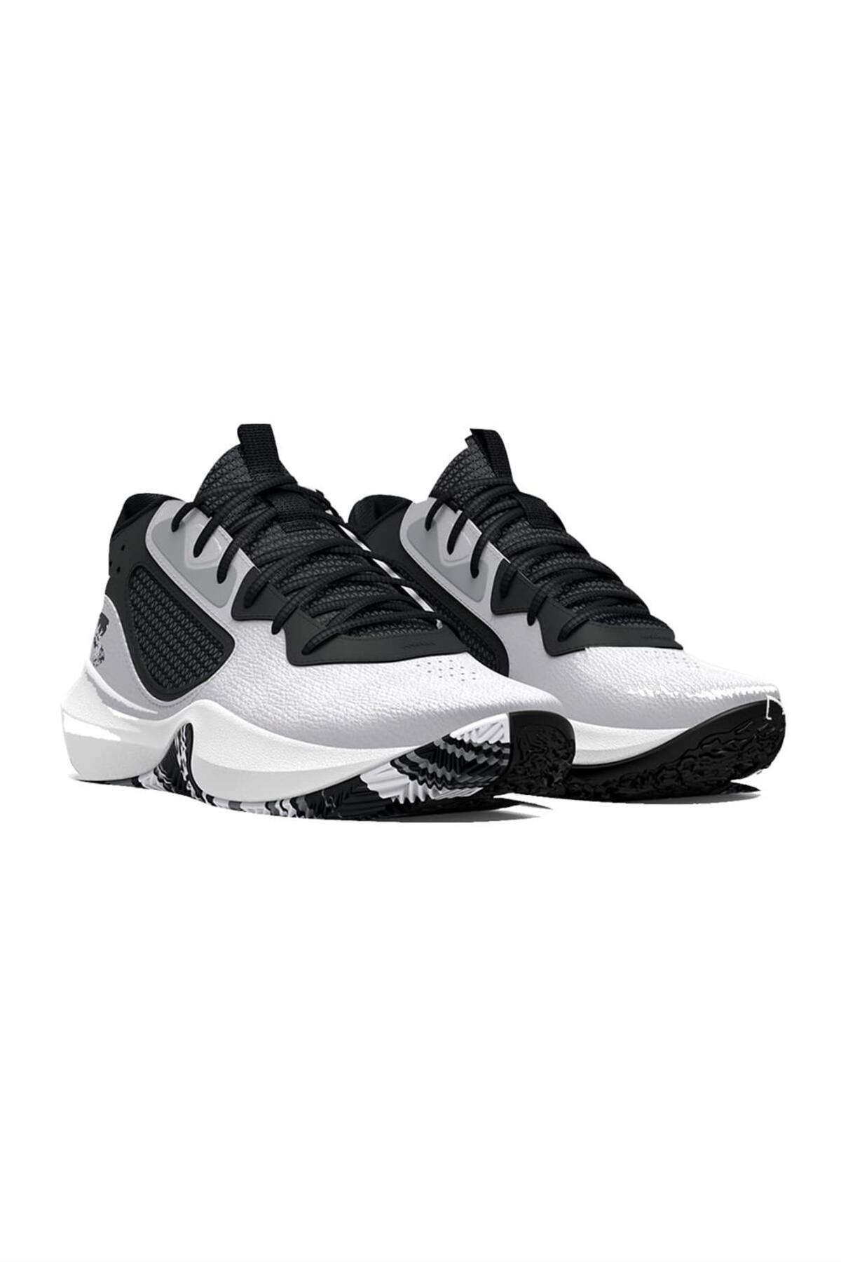 Kids UA Lockdown 6 Basketball Shoes 3025617-101 Under Armour آندر آرمور اورجینال - تصویر 3