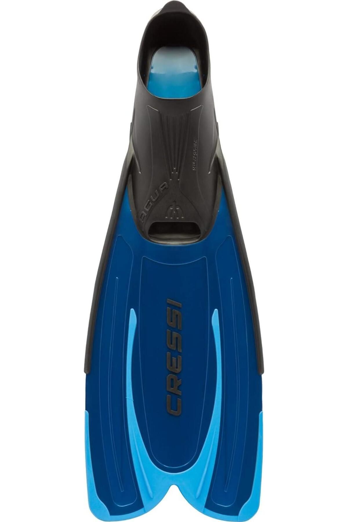 ماسک و اسنورکل آبی Agua Oldda Mexico Palette Mask Snorkel Set ، 37 38 cressi sub