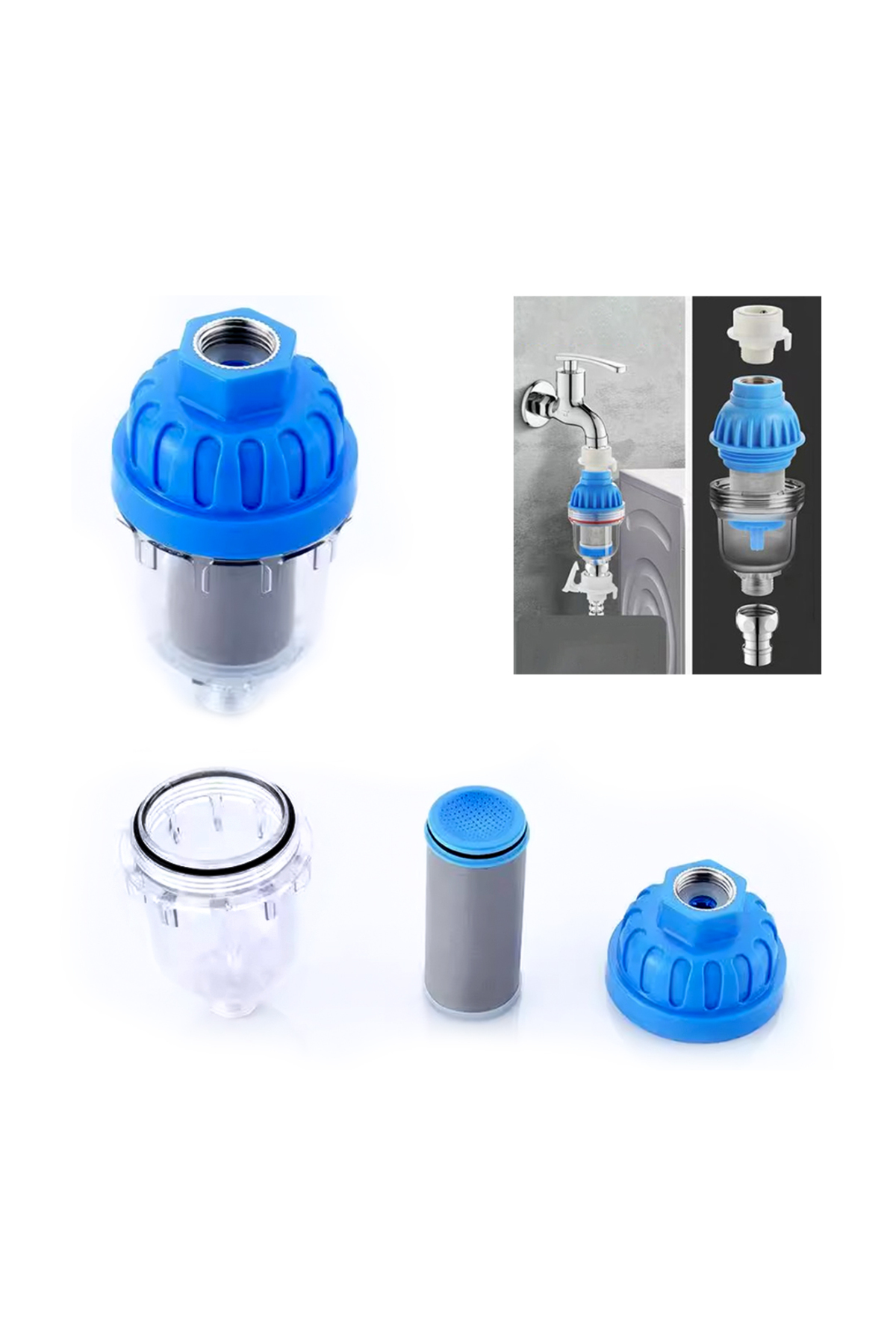 gaman Bulaşık ve Çamaşır Makinesi Manyetik Kireç Önleyici Universal model Filtre