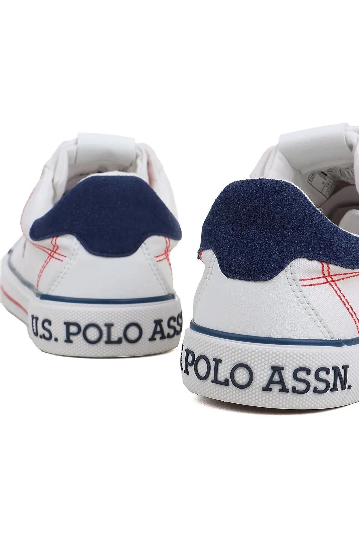 اسنیکر سفید زنانه کفش ورزشی استخر راشل اورجینال U.S. Polo Assn.