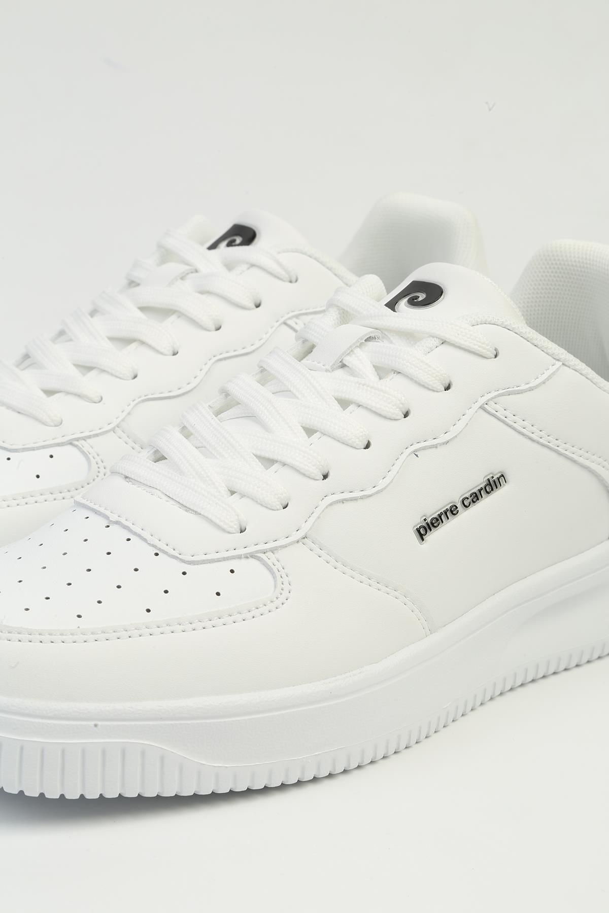Pierre Cardin-®| Men's White Sports Shoes PCI-10121 4