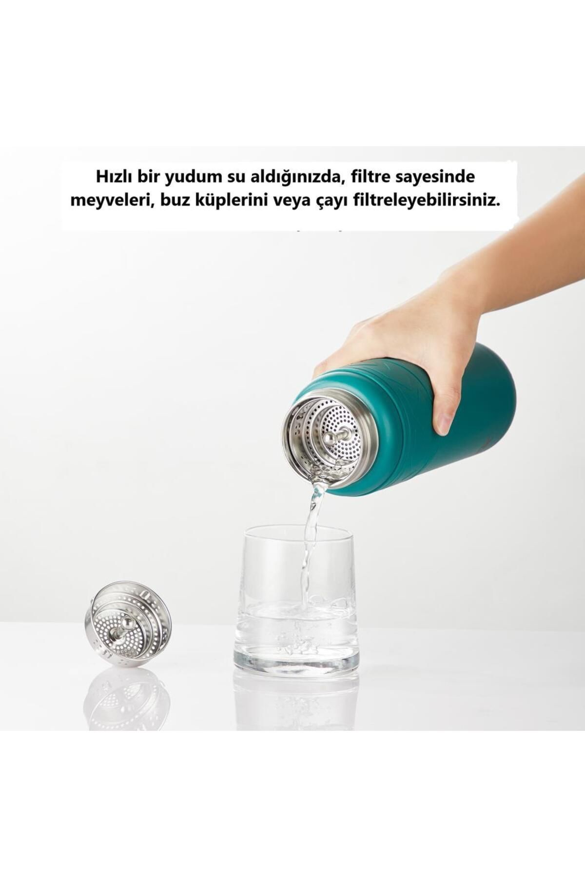 قمقمه کمپ آبی THERMOS فولادی VagonLife 500 میل TKK