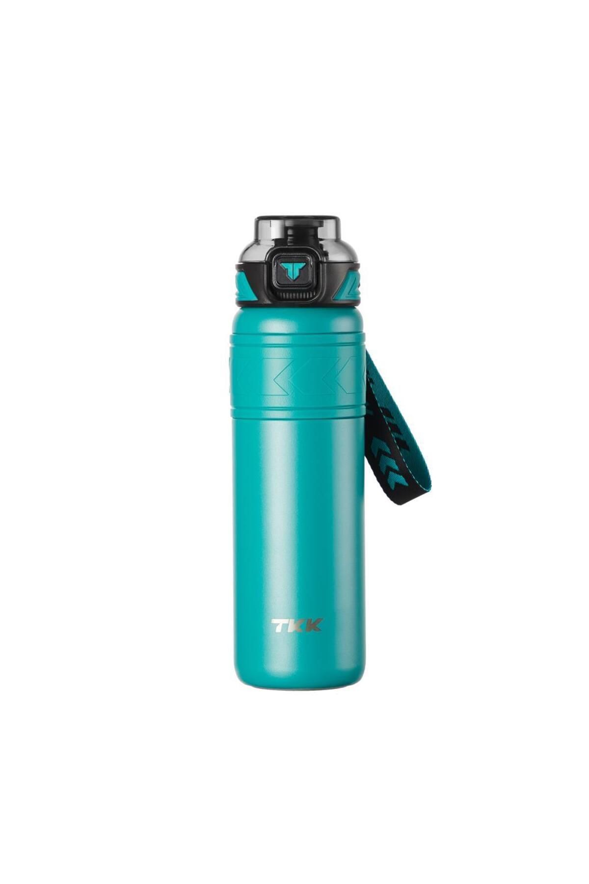 قمقمه کمپ آبی فیروزه ای ترموس ماتارا 900ml TKK