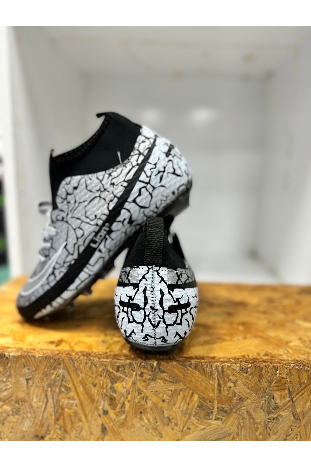 کفش کرامپون BLACK-SILVER LION 1071 اورجینال - تصویر 5