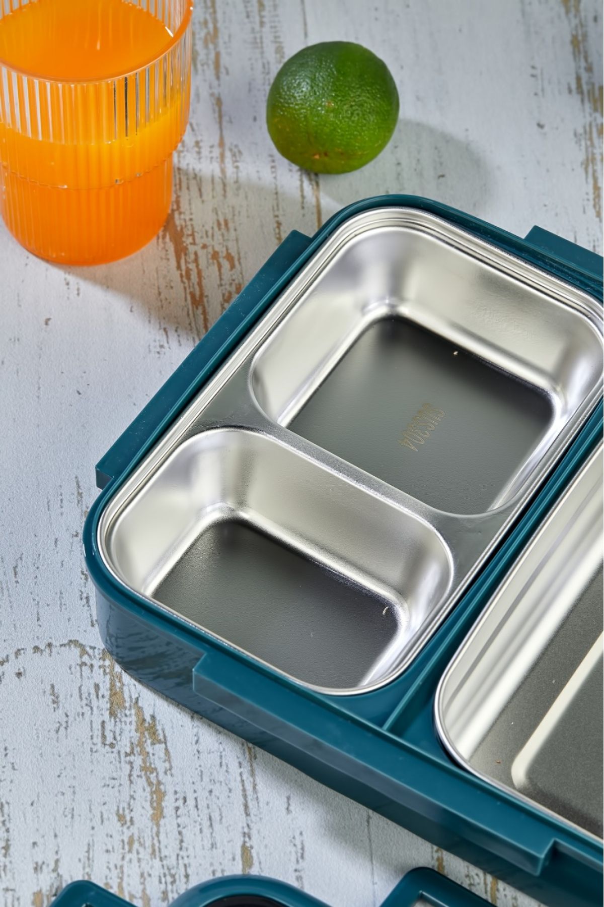 فلاسک سبز yk 1392 سریال ویژه لوکس استیل ضدزنگ کارکنان ضد زنگ 3 کابینت غذایی هازنت ترموس Cooker