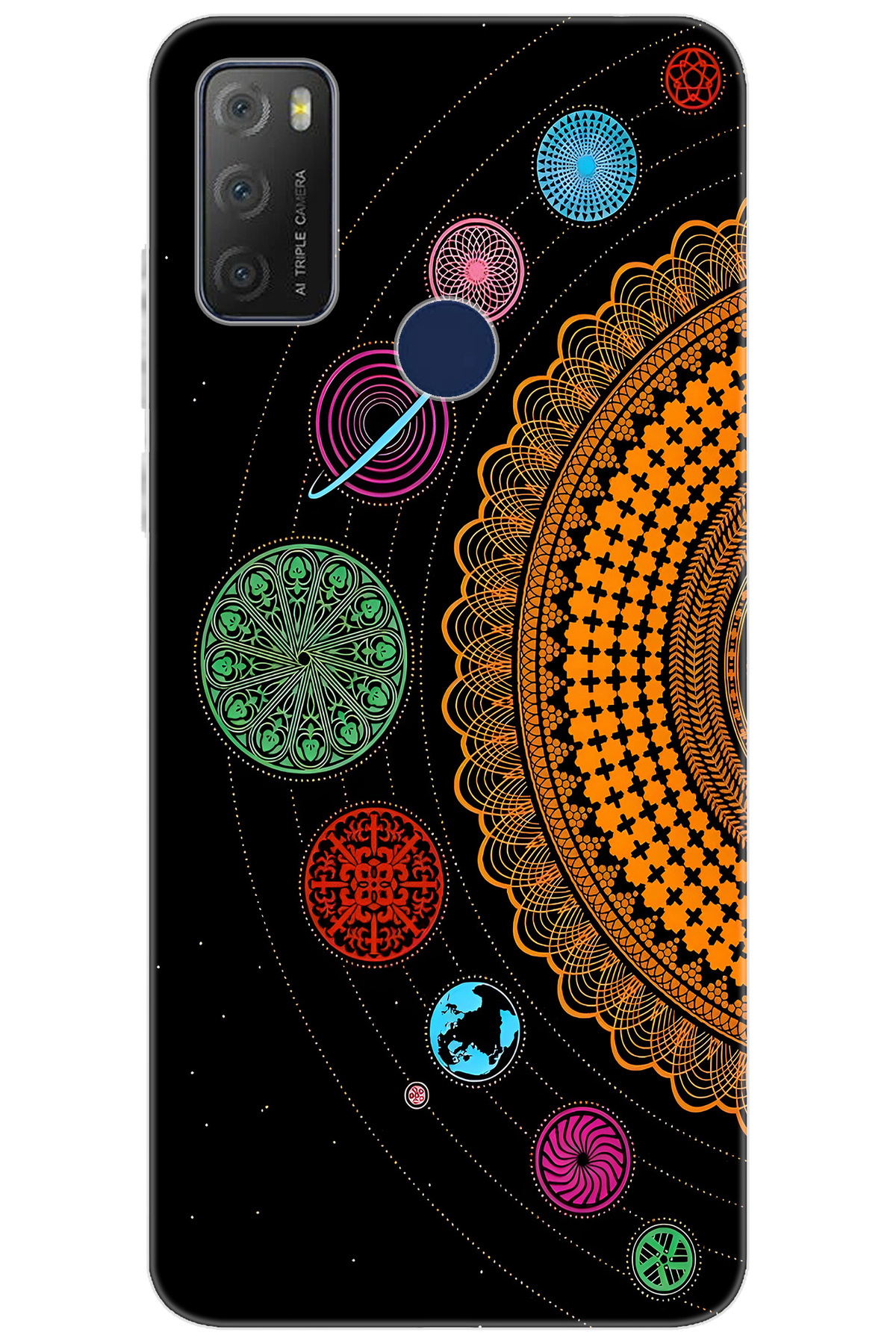 20E 6125D Compatible Sheath Pattern Printed Silicon Planets Design NGO:648 CP-CLUT2io