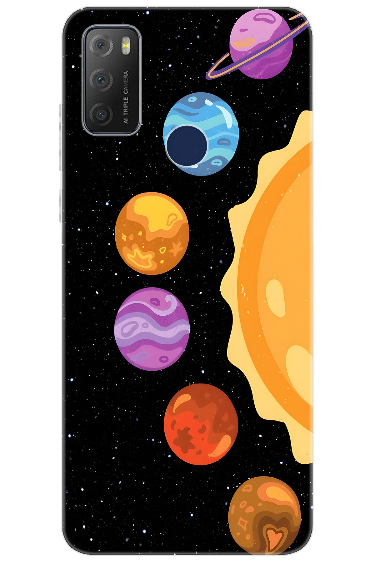 20E 6125D Compatible Sheath Pattern Printed Silicone Planets Design NGO:685 CP-DzgB8i7