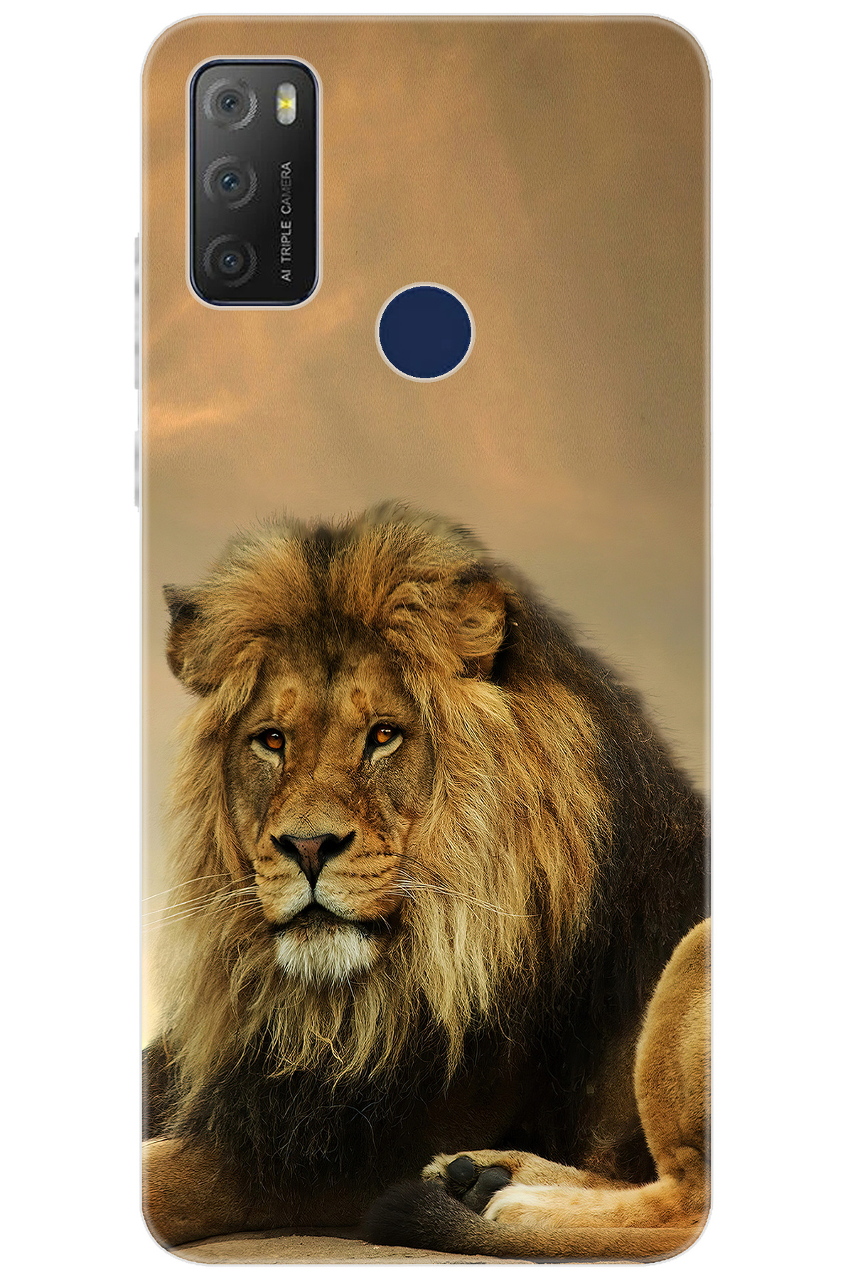 20E 6125D Compatible Sheath Pattern Printed Silicone King Lion NGO:207 CP-3zwxtnz