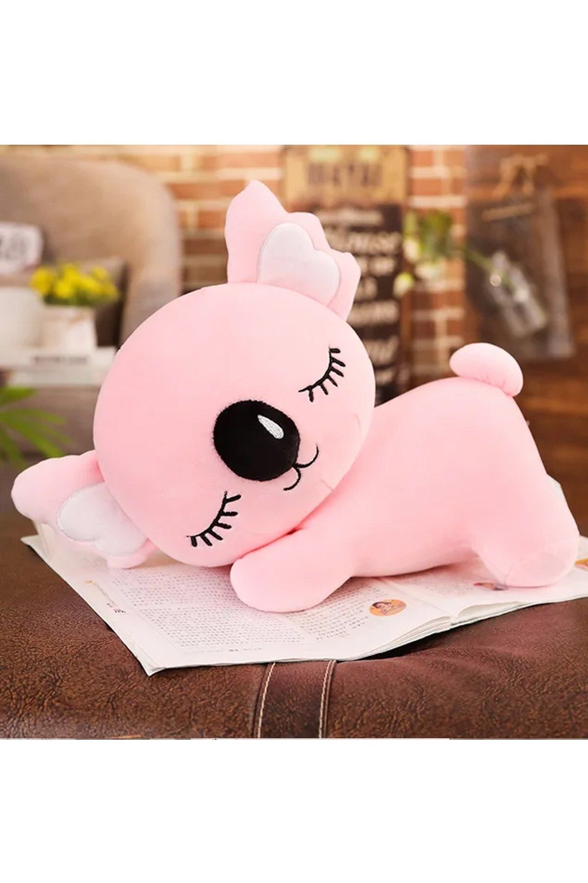 alfapazar 50cm Medium Size Koala Sleepy Toy Pink Color Baby Sleeping and Playmate Trendyol