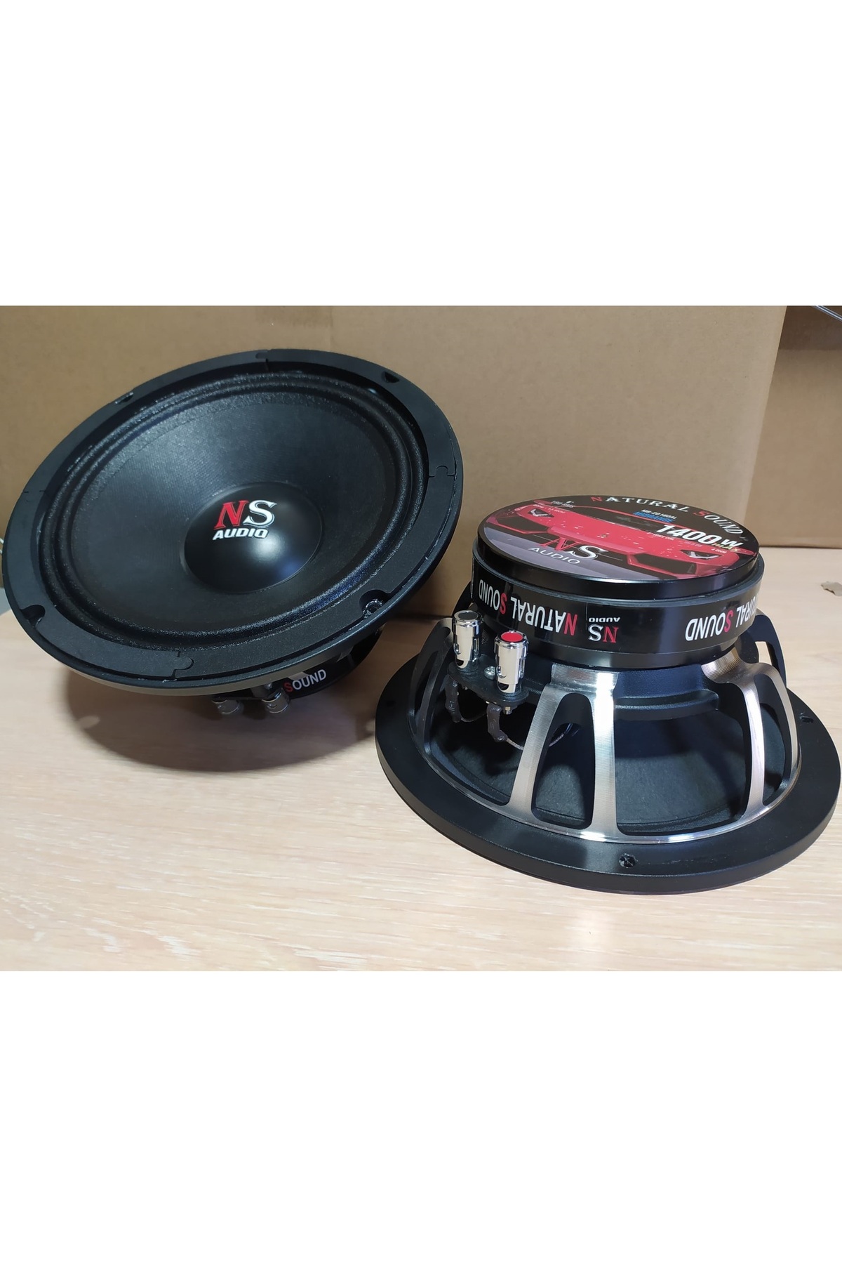 ns audio natural sound 20cm Aliminyum Kasa 2 inç Bobinli 180rms