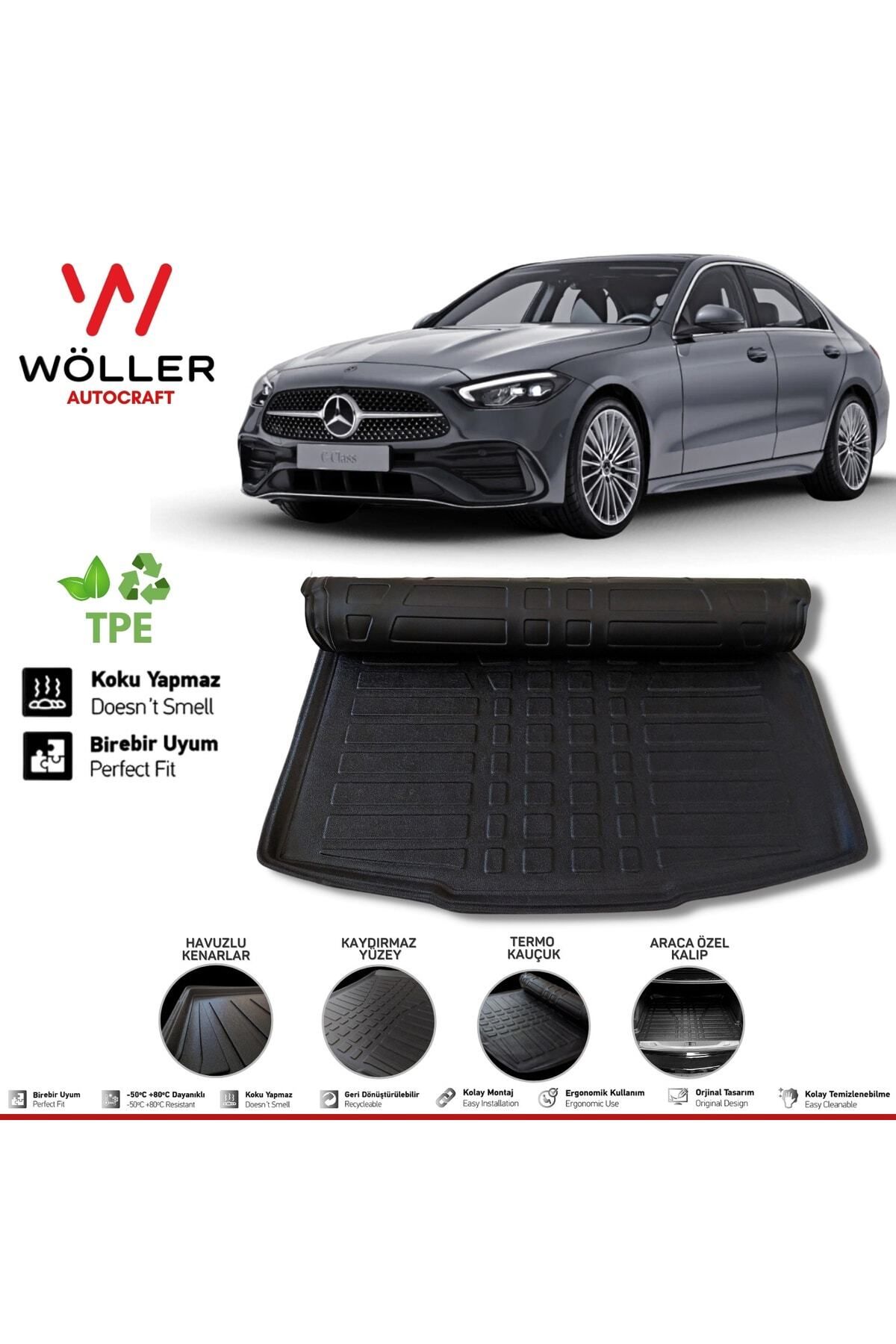 Багажный пул Wöller Mercedes C Series W206 после 2021 года 3d Ultraflex Flexible wöllerultraflex154