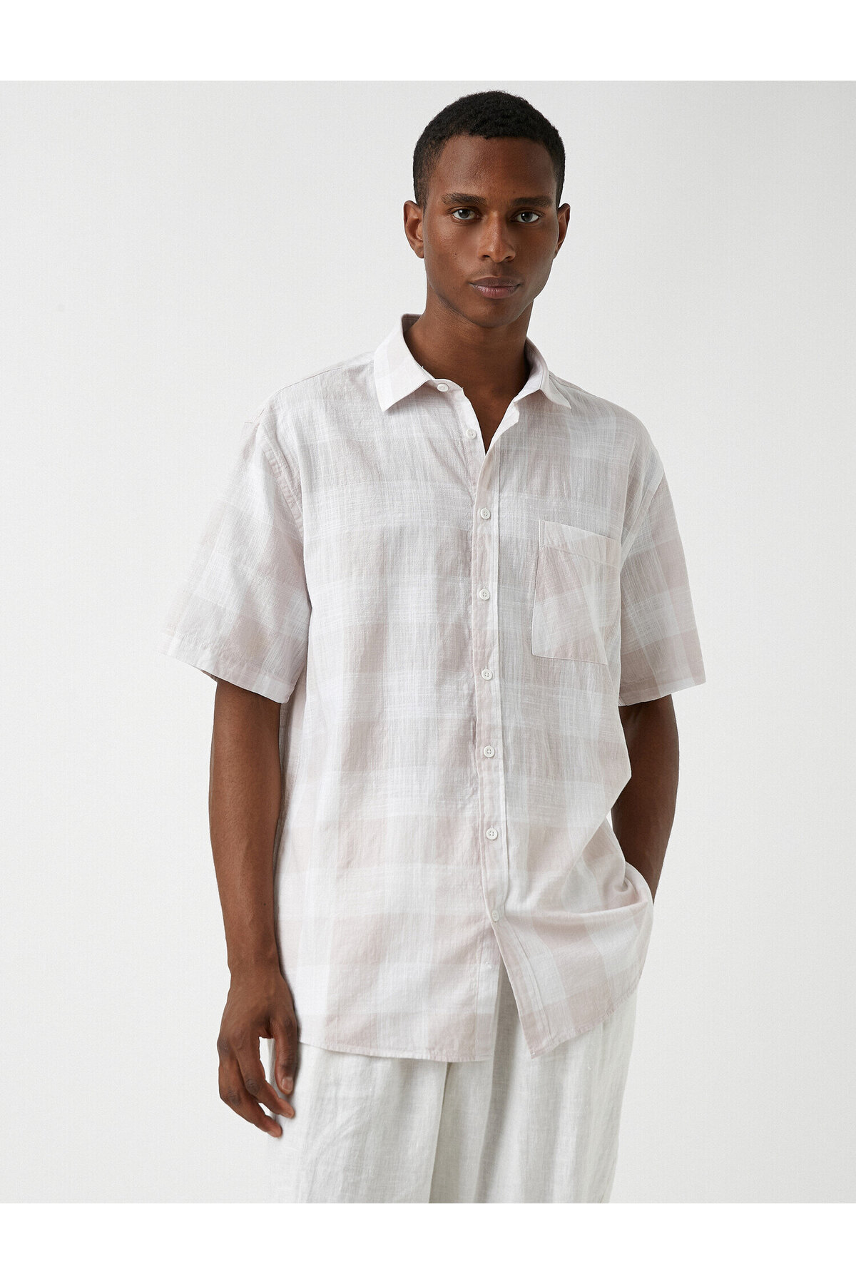 پیراهن مردانه کوتون | 2SAM60104HW Koton - Image 3