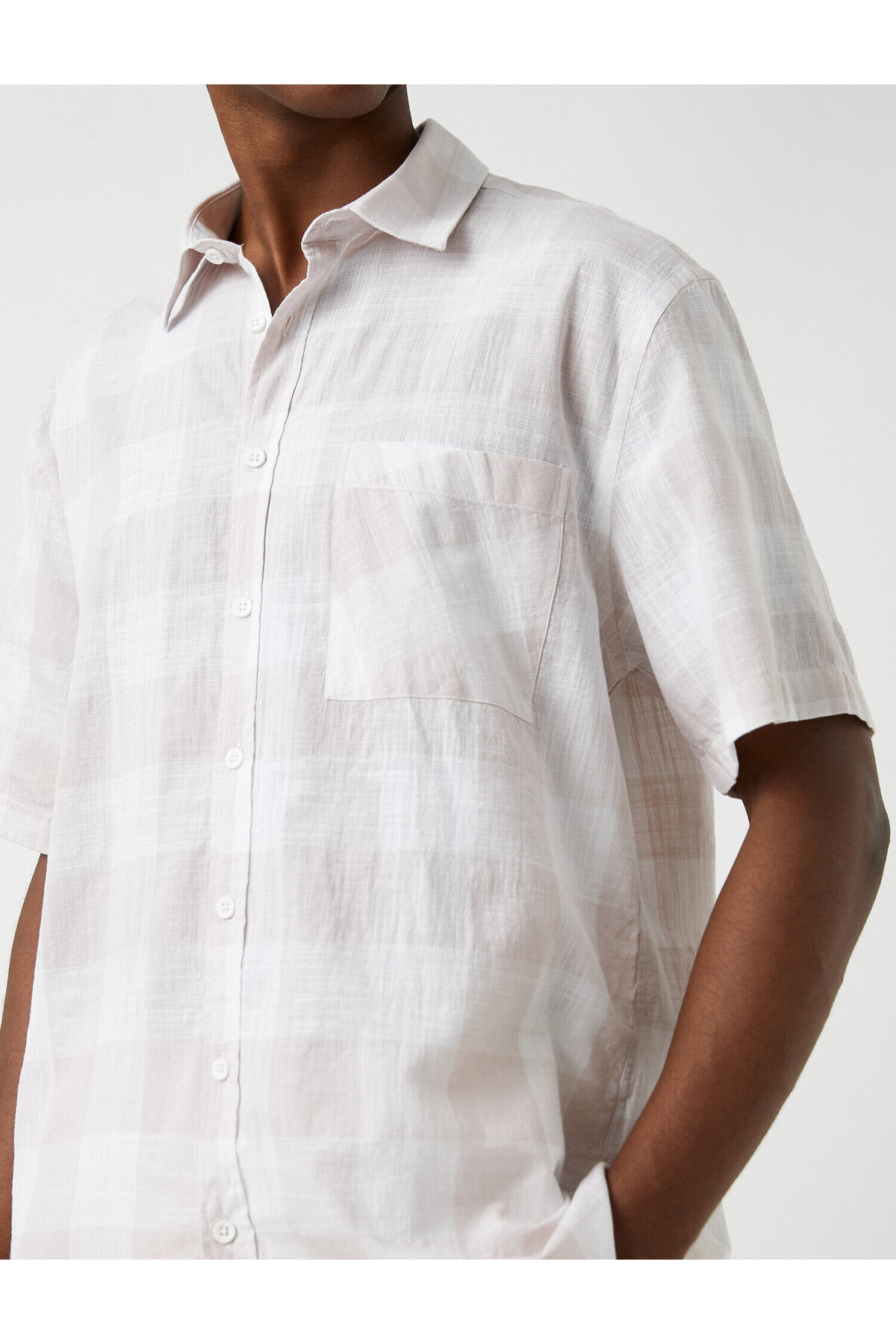 پیراهن مردانه کوتون | 2SAM60104HW Koton - Image 5