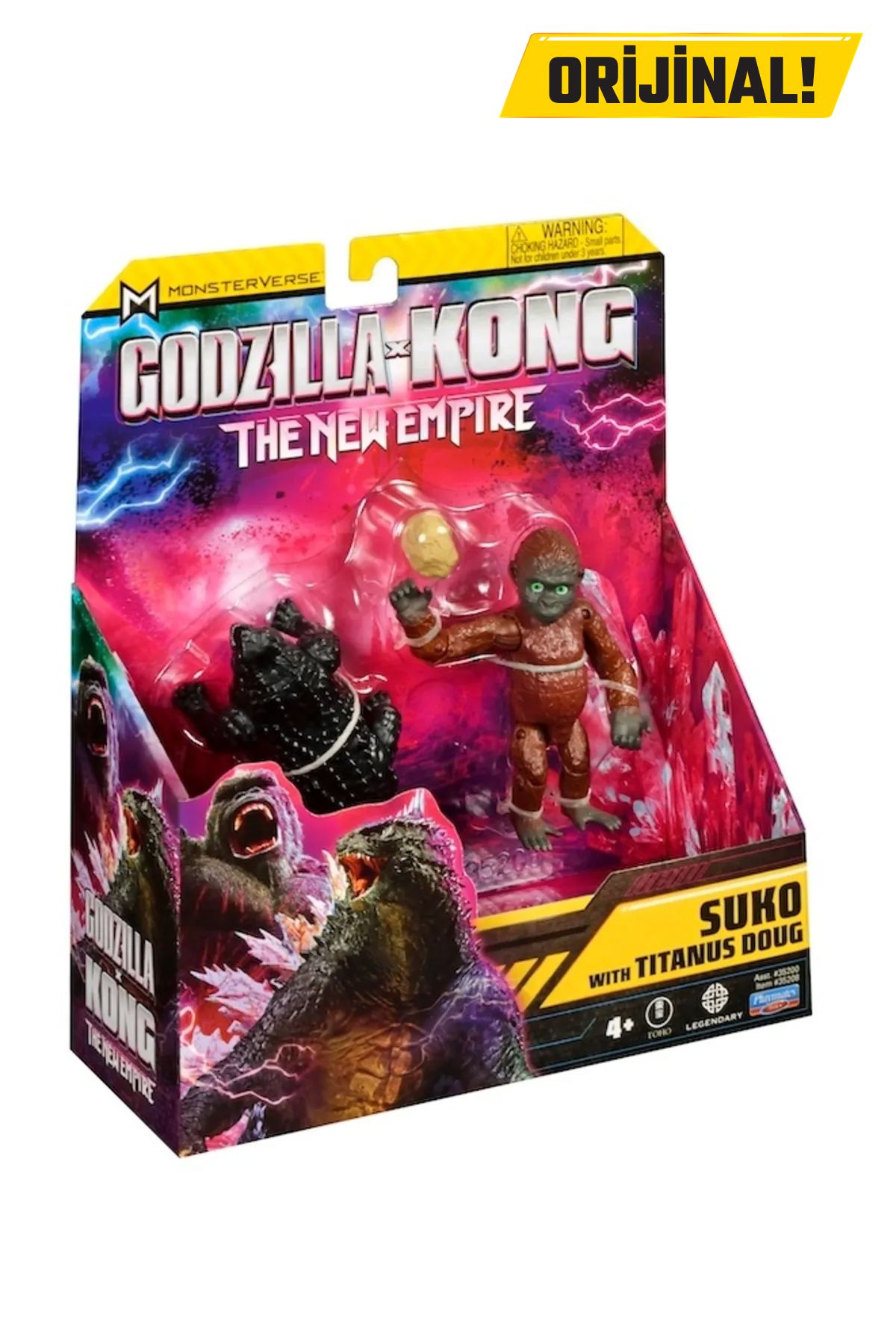 GODZILLA-and Kong Action Figure Suko With Titanus Doug 4