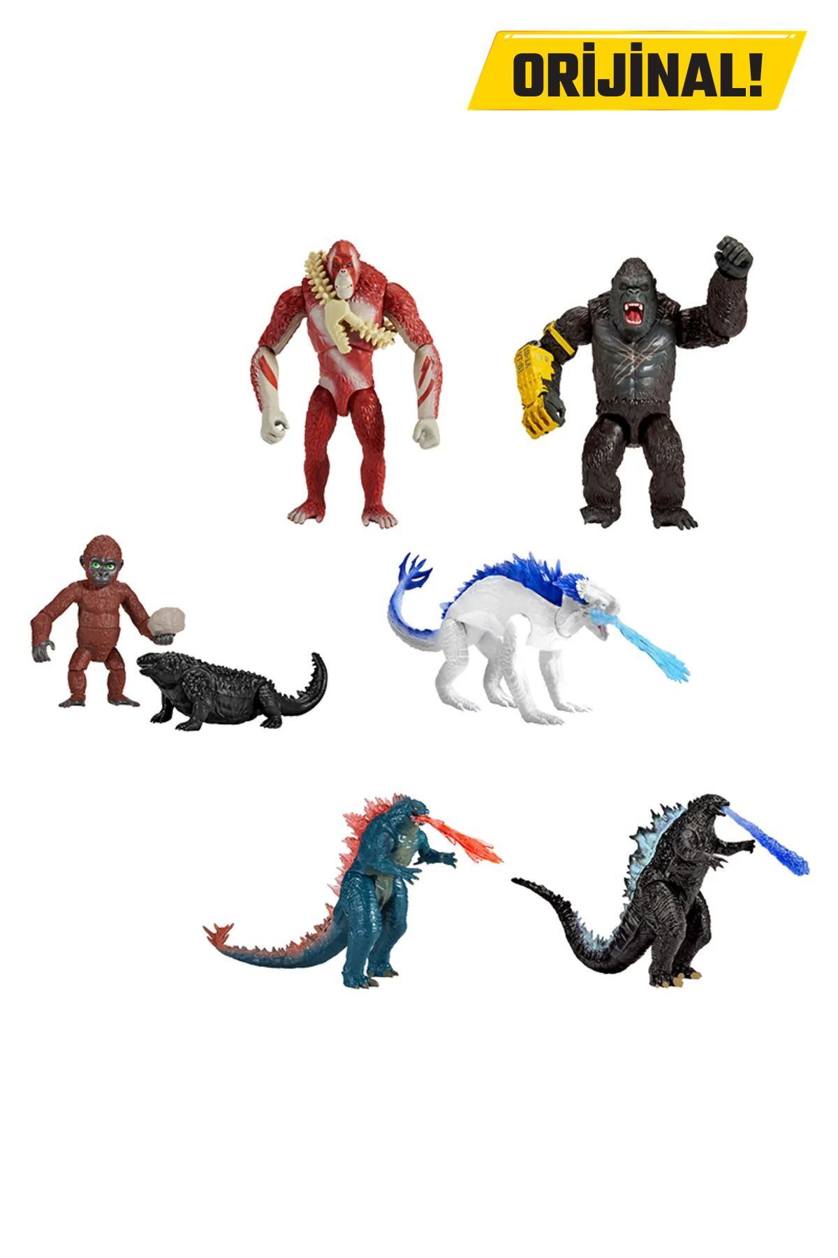 GODZILLA-and Kong Action Figure Godzilla Evolved 15 Cm 6