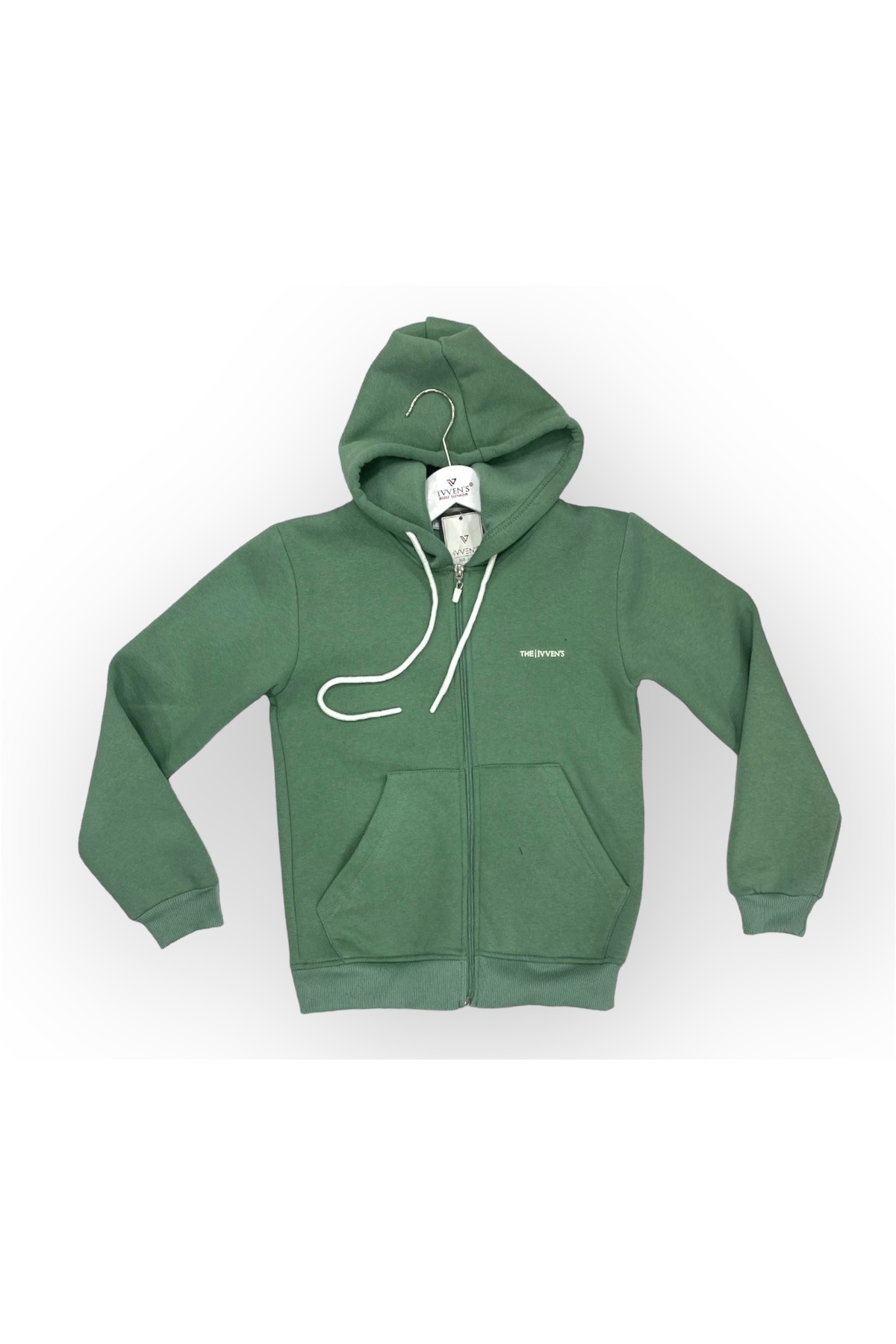 سویشرت پسرانه سبز İvven's | 1313-02 اورجینال - تصویر 8