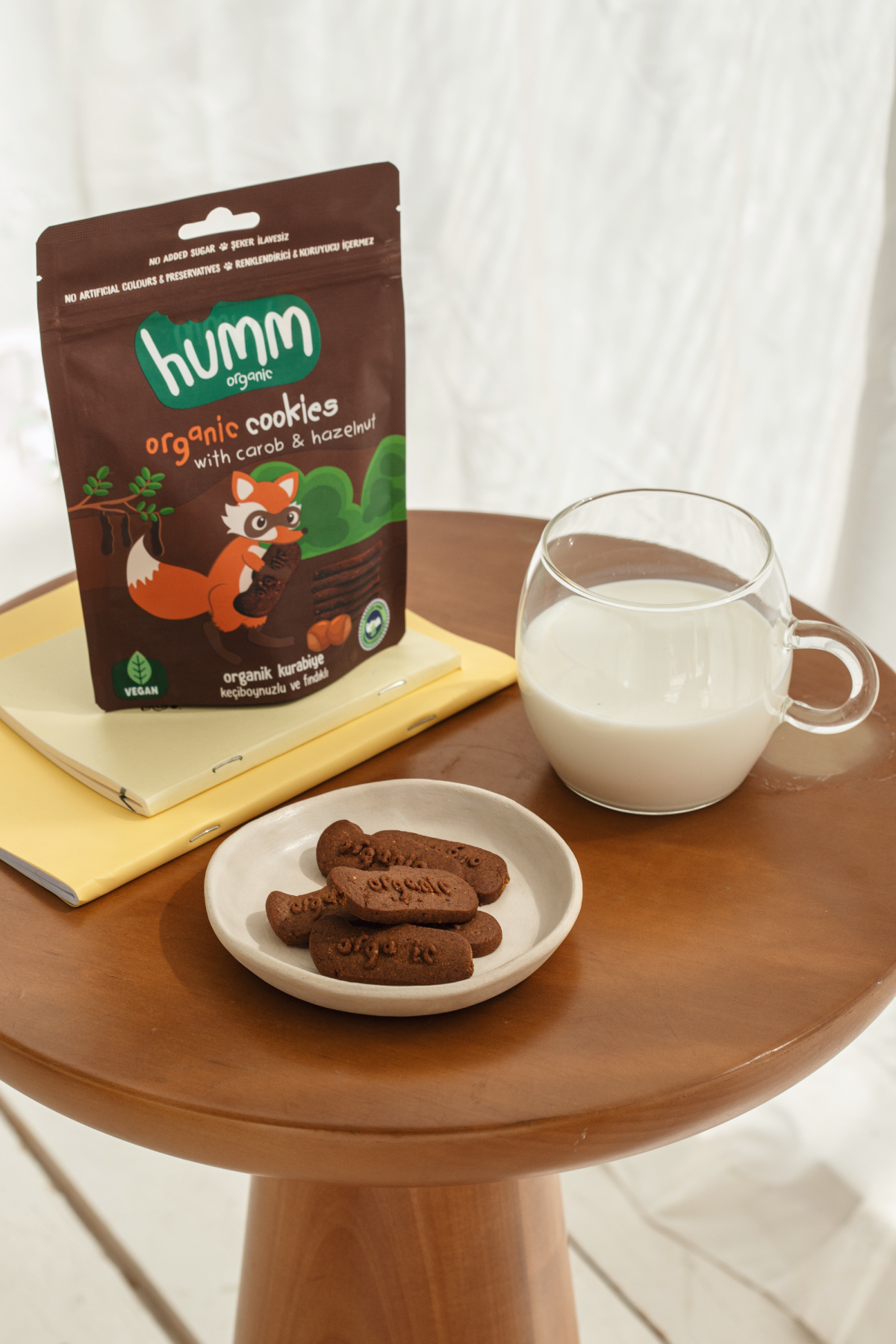Carob Hazelnut Cookies 55 Gr