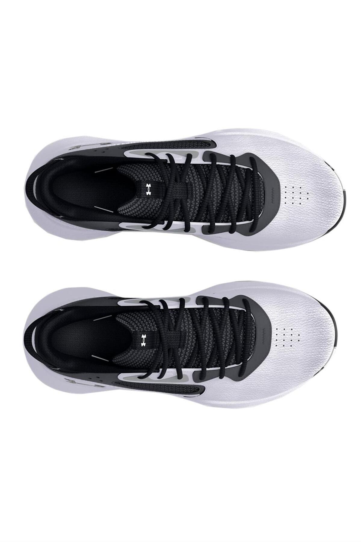 Kids UA Lockdown 6 Basketball Shoes 3025617-101 Under Armour آندر آرمور اورجینال - تصویر 4
