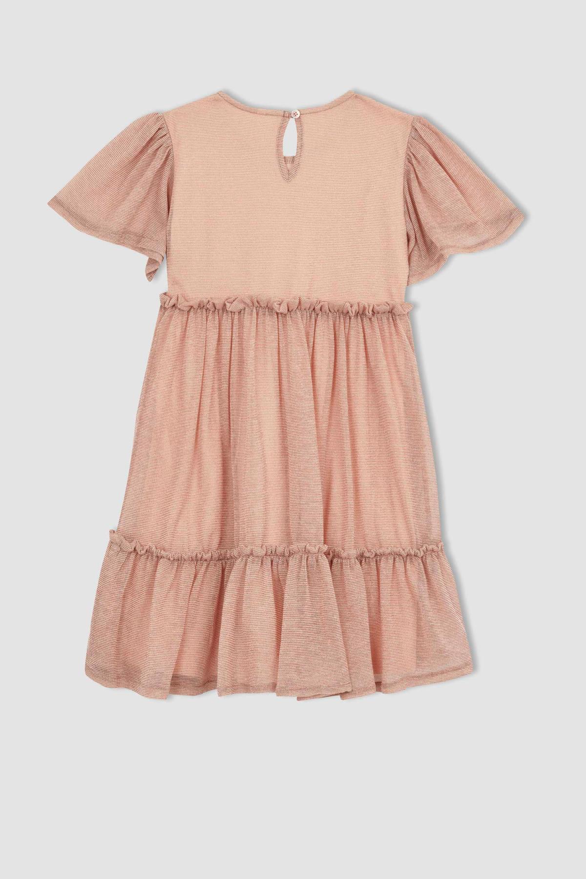 لباس مجلسی دخترانه اکرو دفکتوDefacto | X3861A622SM اورجینال - تصویر 7