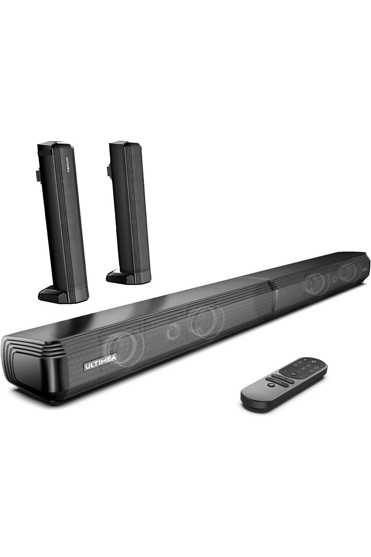 ULTIMEA Apollo S40 Serisi 2'si 1 Arada 2.2 Kanallı Soundbar Bluetooth 5.3, 3 EQ Modu ve Ayarlanabilir Bas