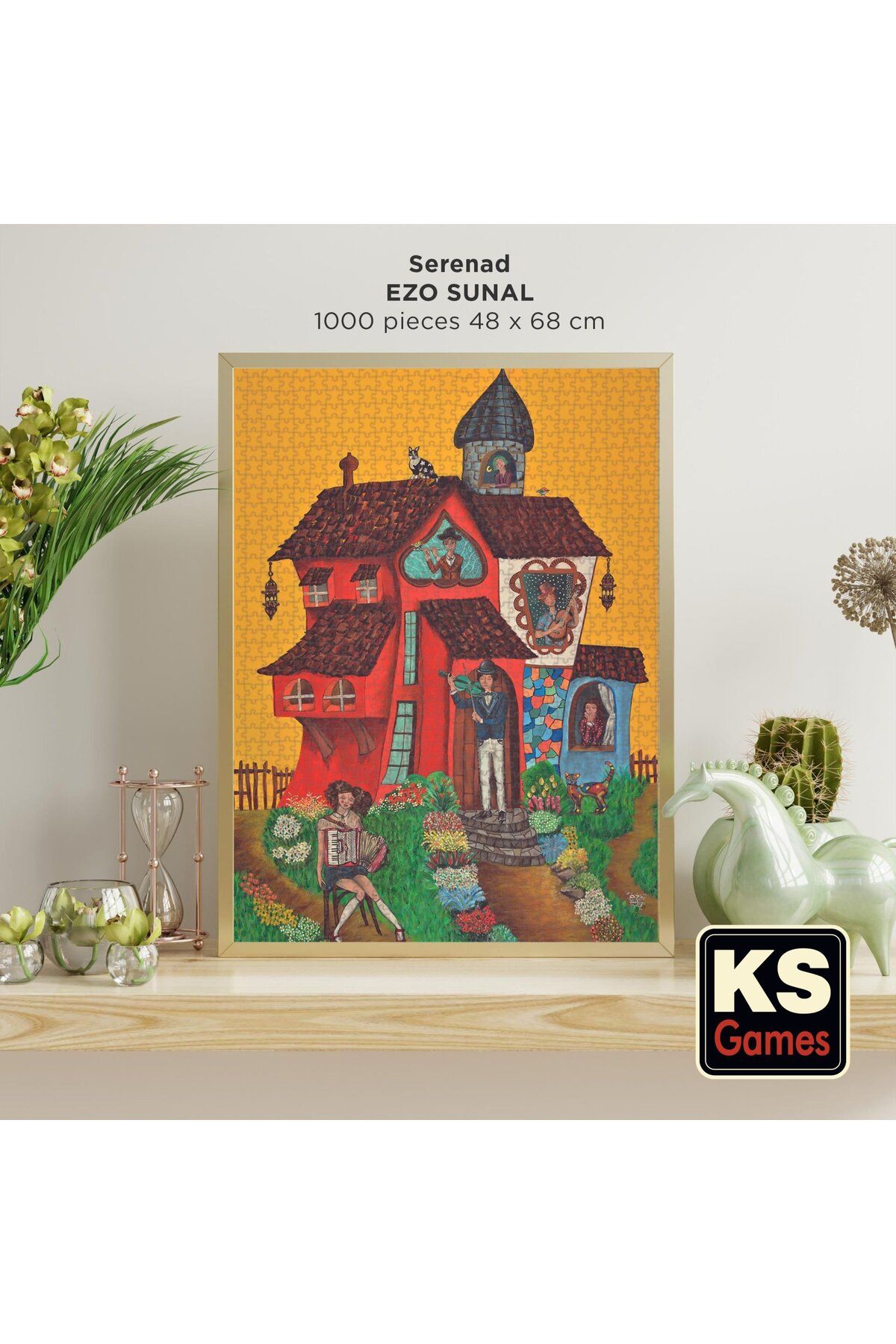 پازل معما 1000 قطعه serenad اورجینال Ks Games