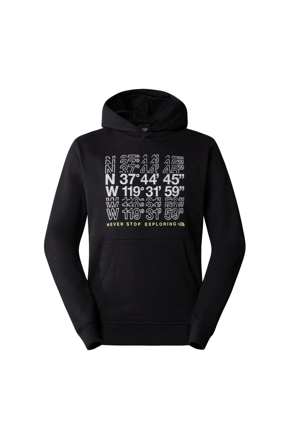 پیراهن عرق گیر مردانه M SS24 COORDINATES HOODIE NF0A87EAJK31 Black-XL The North Face