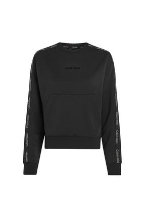 Calvin Klein Siyah Kad n Bisiklet Yaka Sweatshirt 00GWS4W341BAE PW Pullover Cropped Fiyat Yorumlar Trendyol