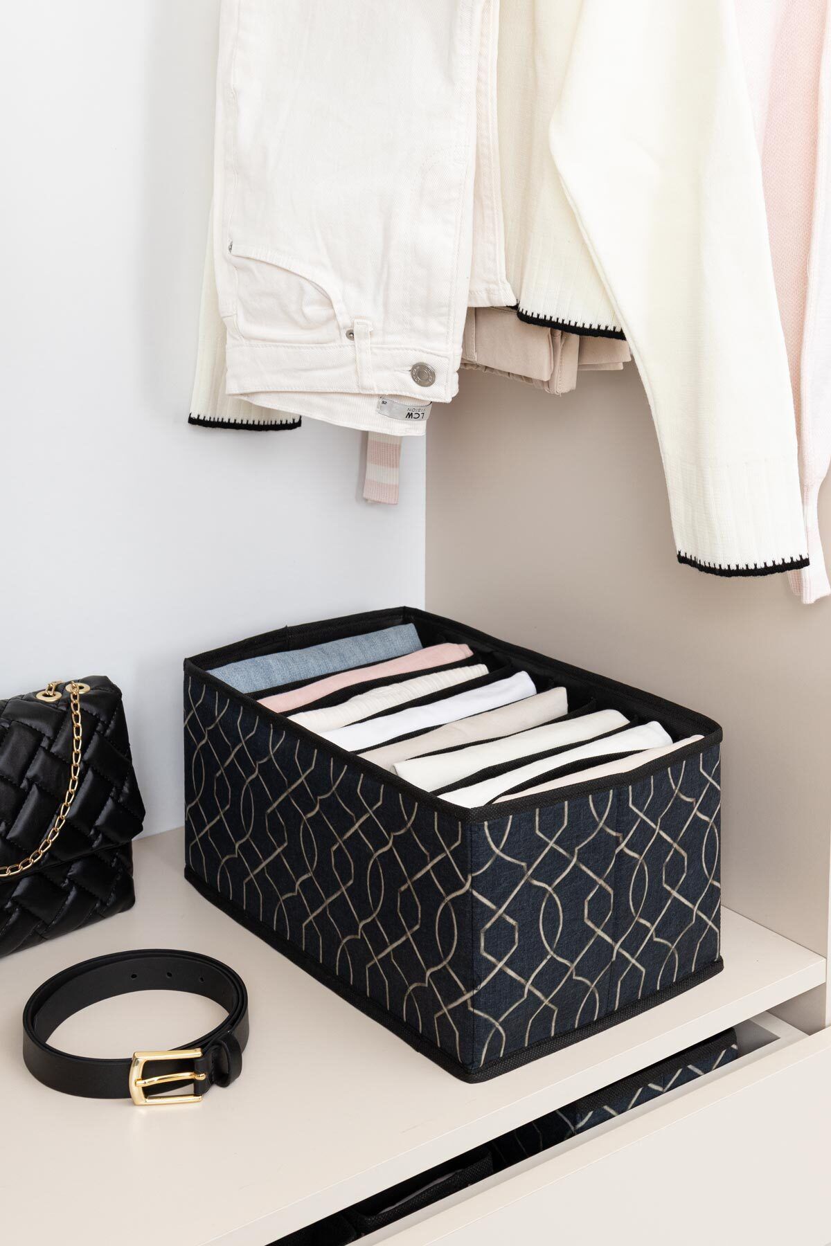 Pazar Kapısı-2 bucăți organizator elegant pentru sertar pentru acordeon mare 2