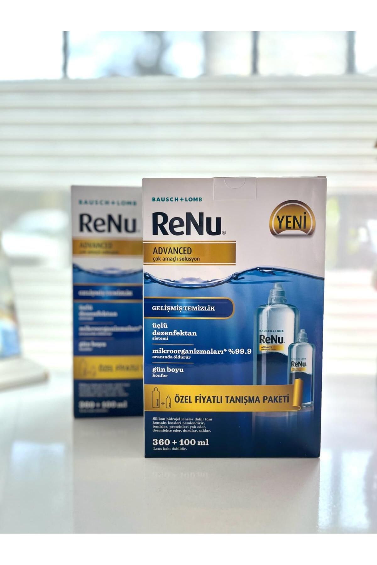 Bausch & Lomb Bausch+Lomb Renu Çok Amaçlı Solusyon Avantajlı Paket 360+100ml 2'li Set