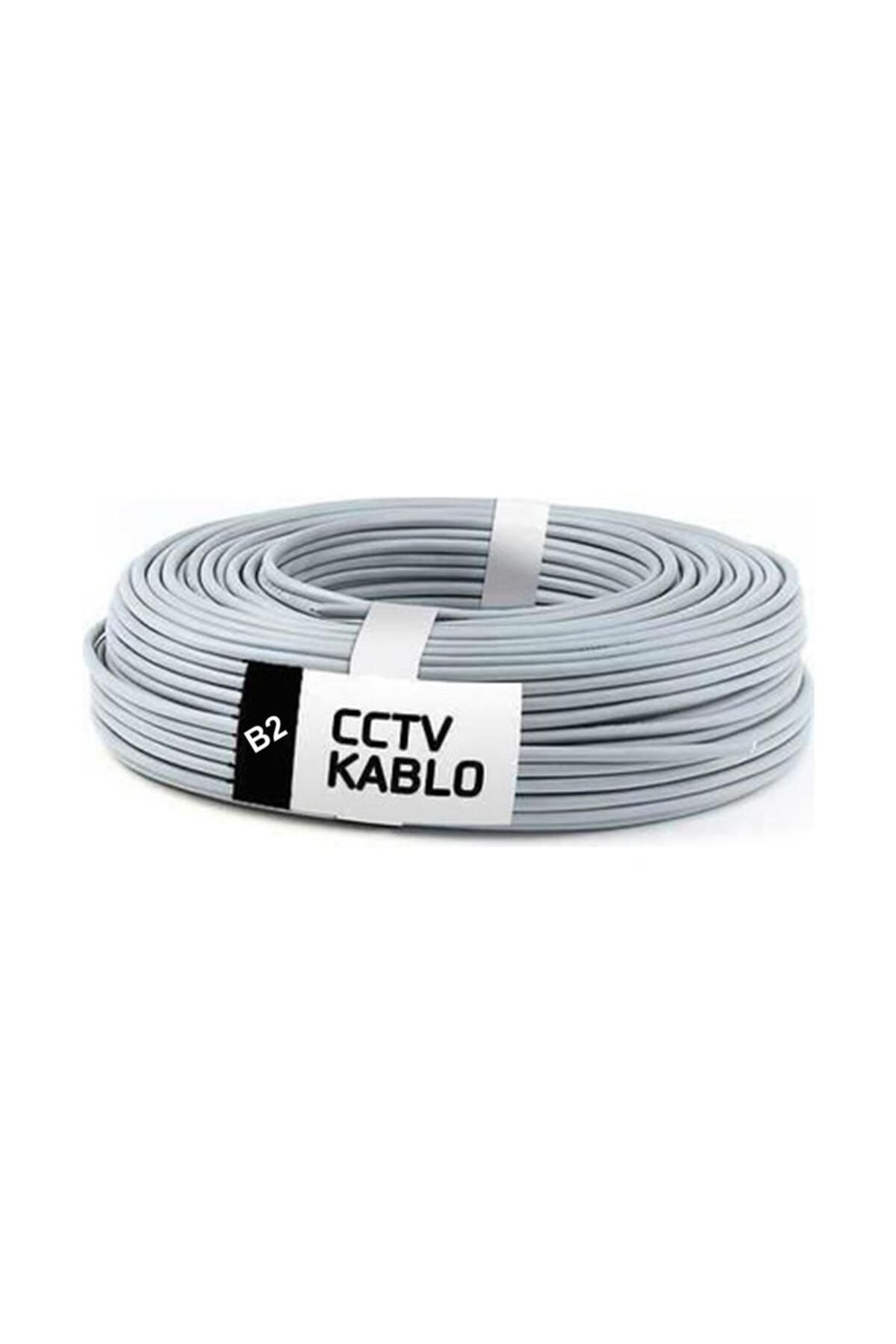 Baff B2 Cctv 2+1 0.22MM 100 Metre Kamera Kablosu