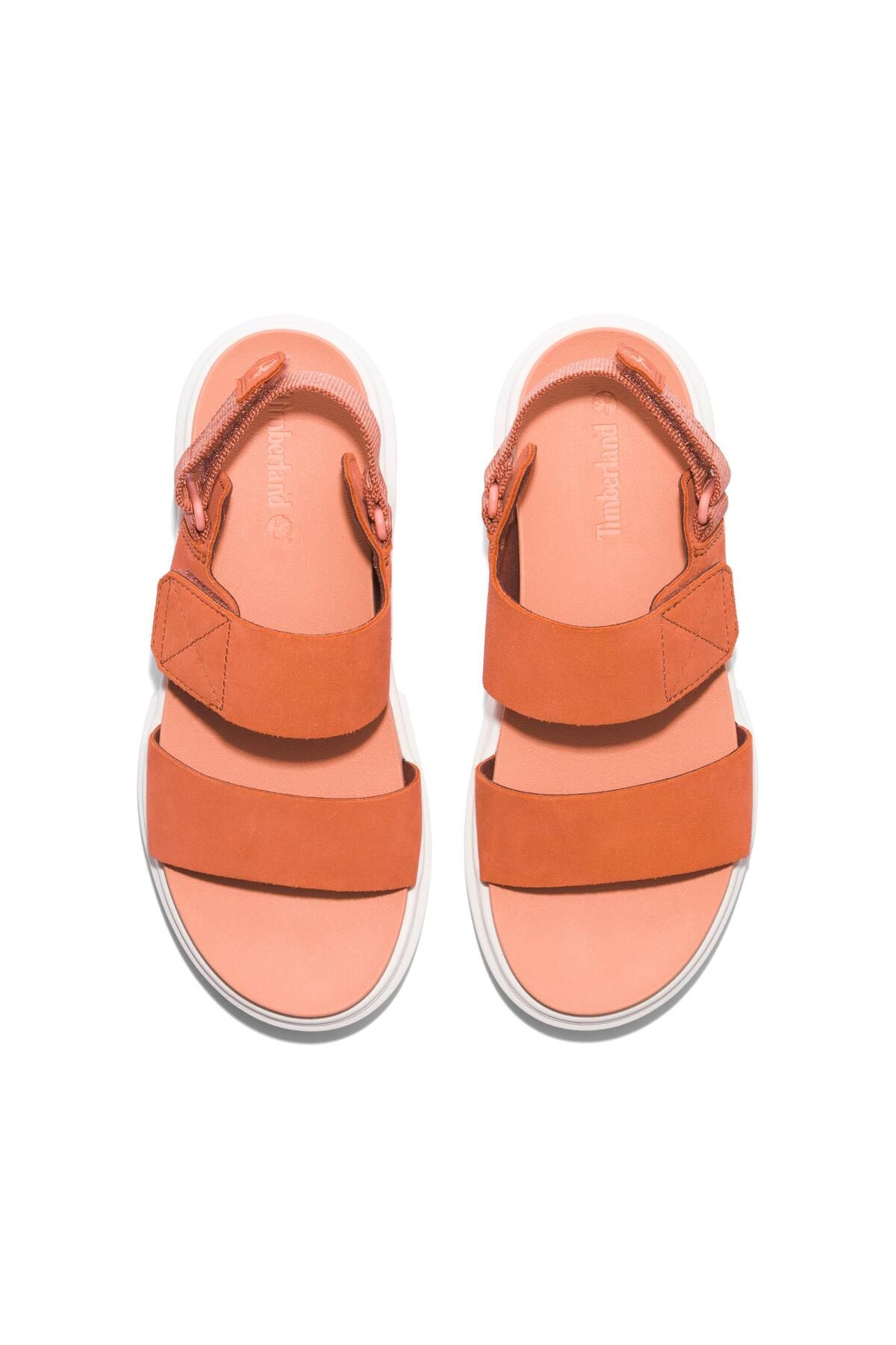 صندل قرمز زنانه پشتی TB0A6148et01 اورجینال Timberland