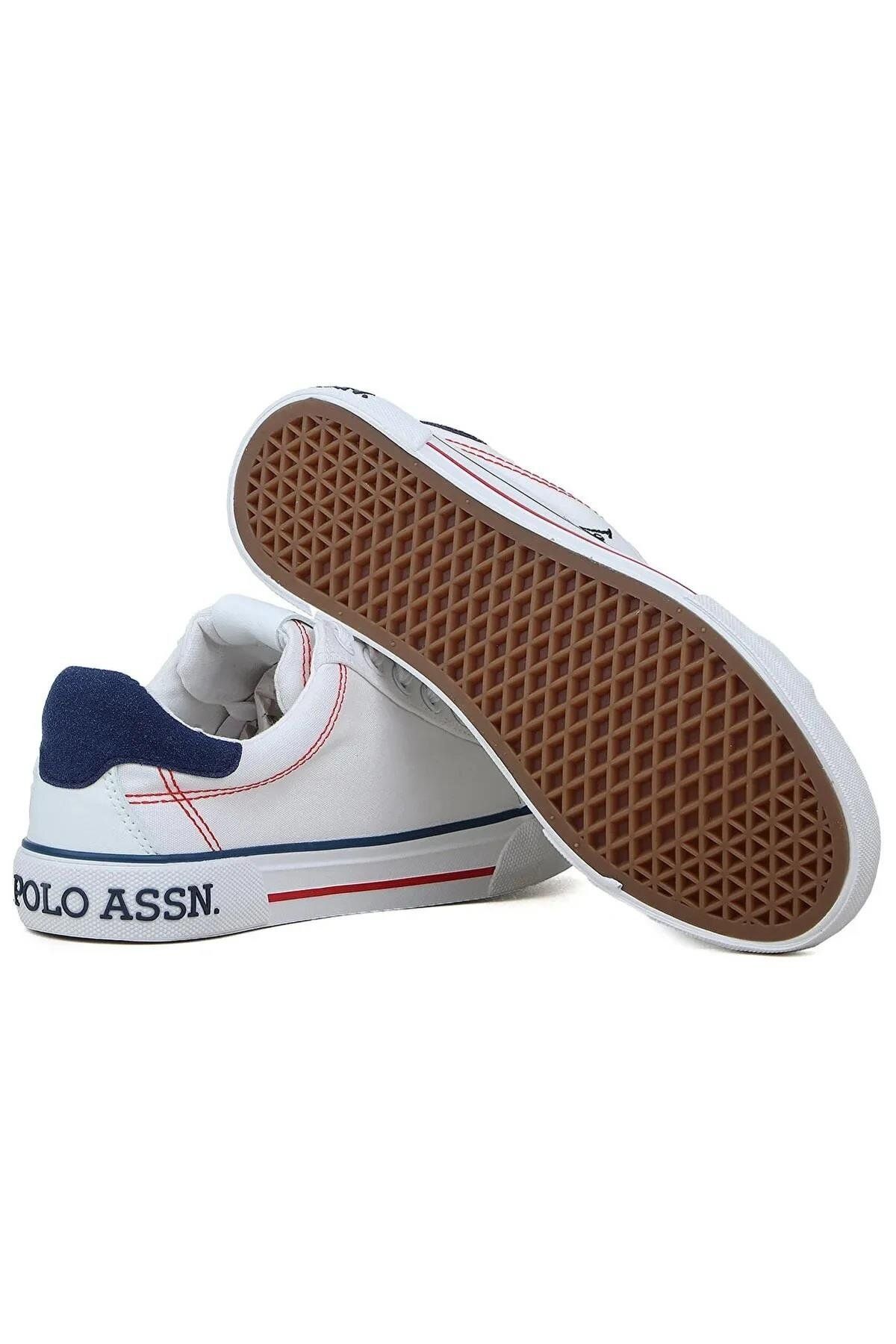 اسنیکر سفید زنانه کفش ورزشی استخر راشل اورجینال U.S. Polo Assn.