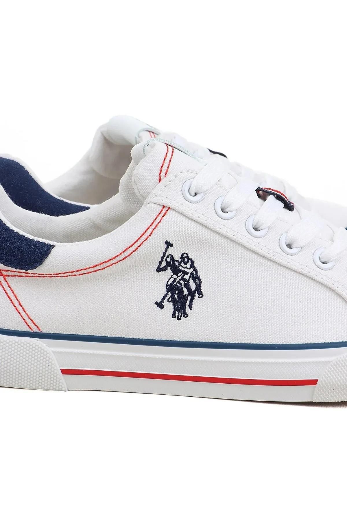 اسنیکر سفید زنانه کفش ورزشی استخر راشل اورجینال U.S. Polo Assn.