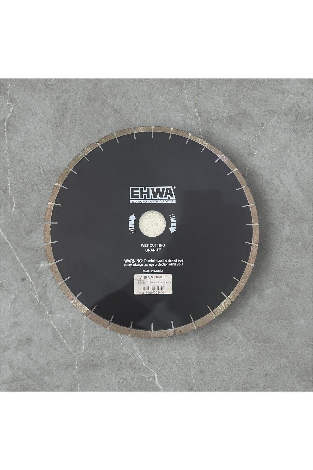 EHWA 450 mm Sessiz Granit Testeresi/Kesici EHWA Black