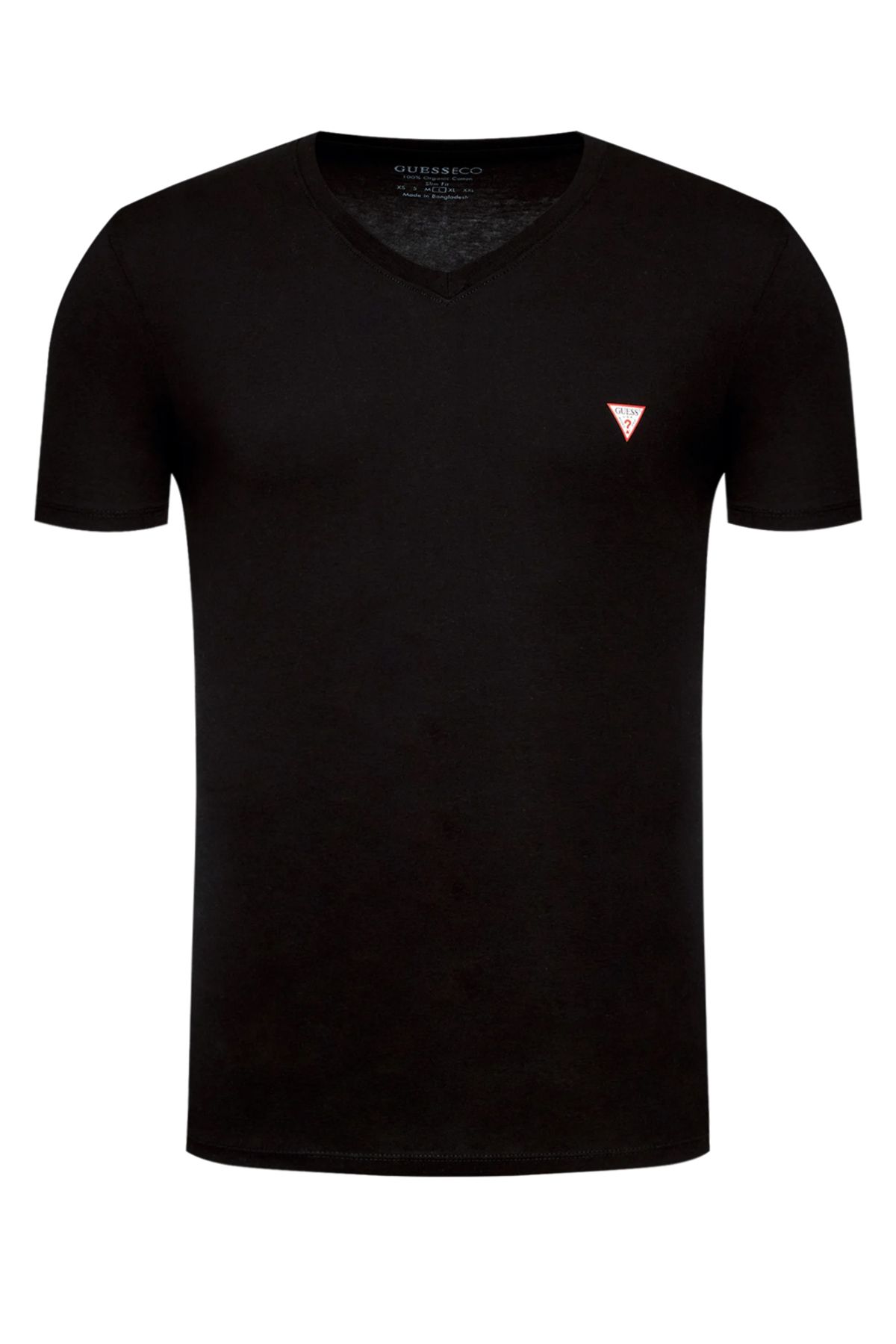 تی شرت مشکی مردانه t shirt با آرم حدس سیاه Guess