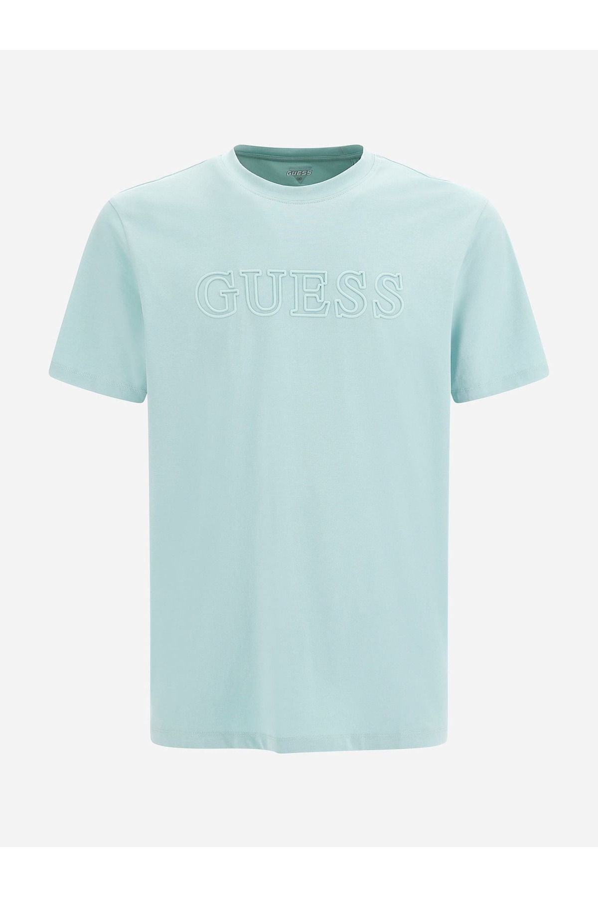 تی شرت سبز مردانه SS Alphy Green Guess
