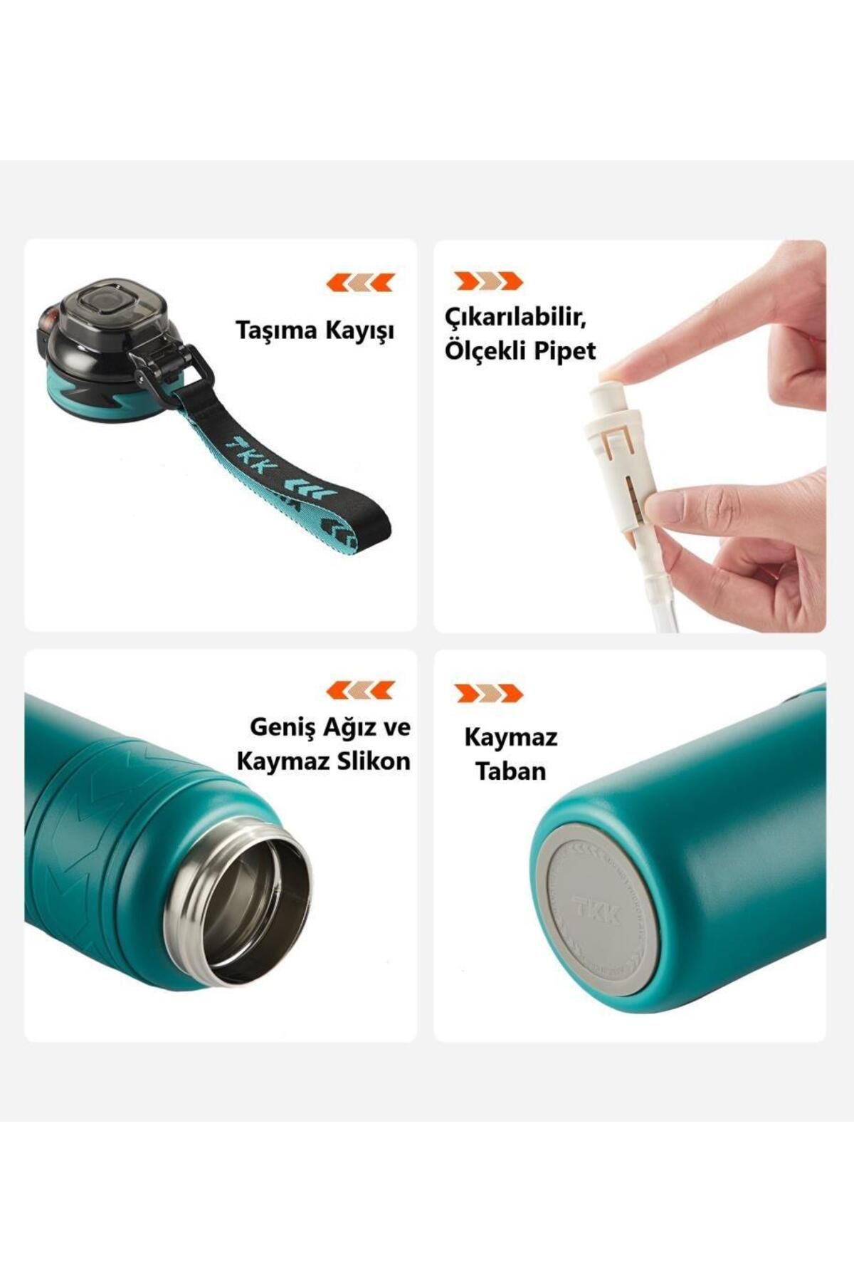 قمقمه کمپ آبی THERMOS فولادی VagonLife 500 میل TKK