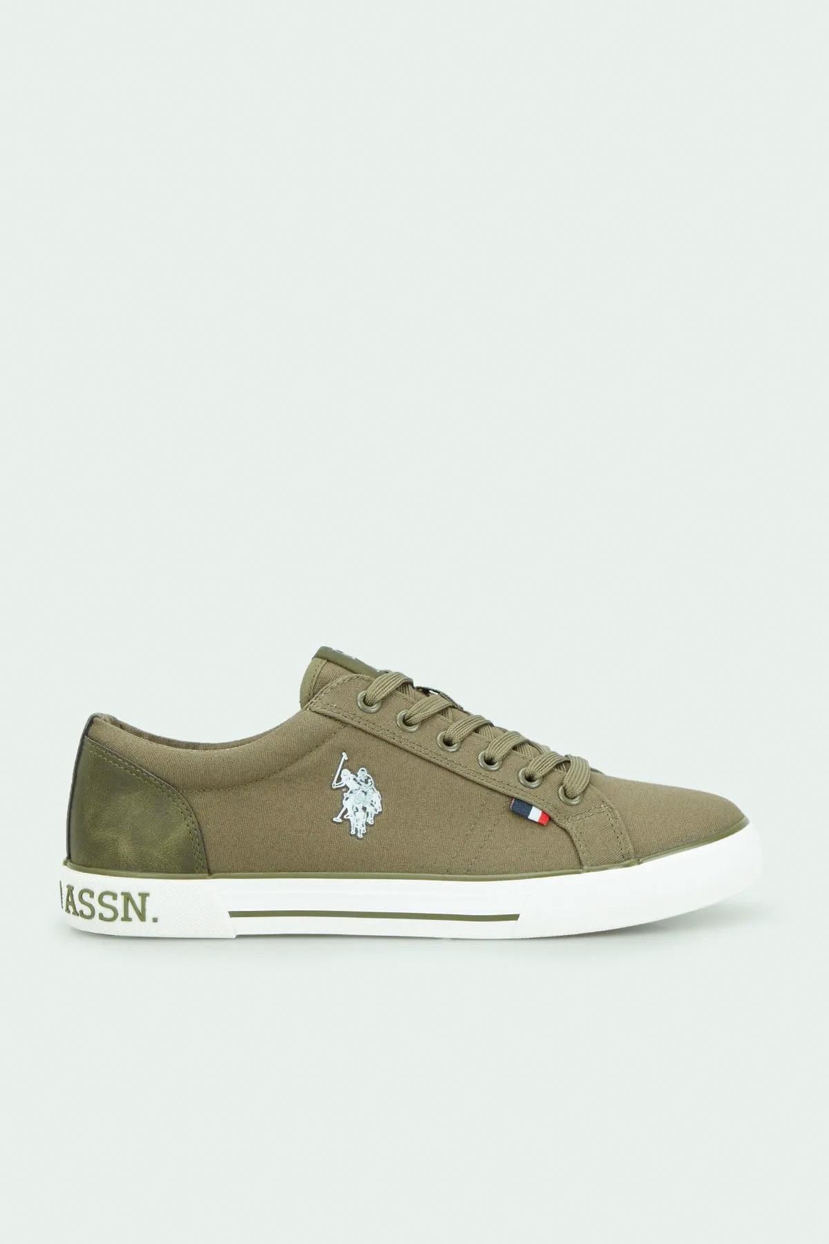 کفش اسپرت مردانه TEO TEX 4FX خاکی-خاکی U.S. Polo Assn.