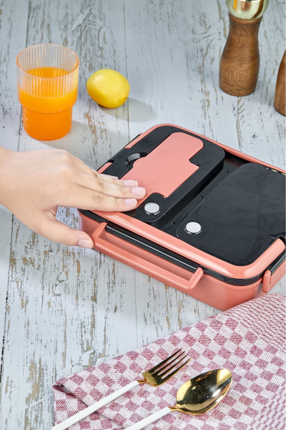 فلاسک صورتی yk 1392 سریال ویژه کارکنان ضد زنگ لوکس 3 کابینت مواد غذایی هازنت ترموس رنگ Cooker