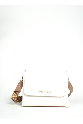 Valentino Beyaz Kadın 15x27x20 cm Çapraz Çanta VBS5A803173