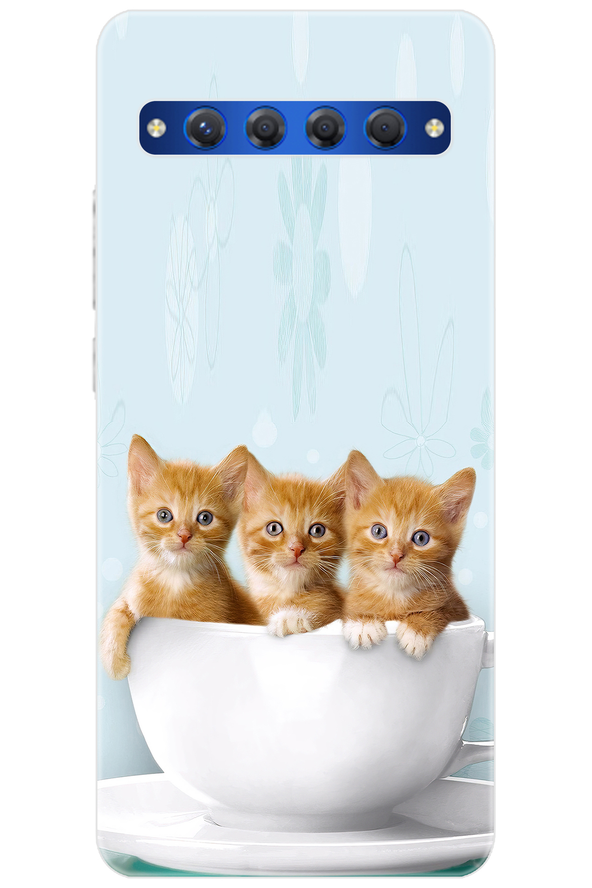 10 Plus T782H Compatible Sheath Pattern Printed Silicone Kittens NGO:194 CP-hwWiiT3